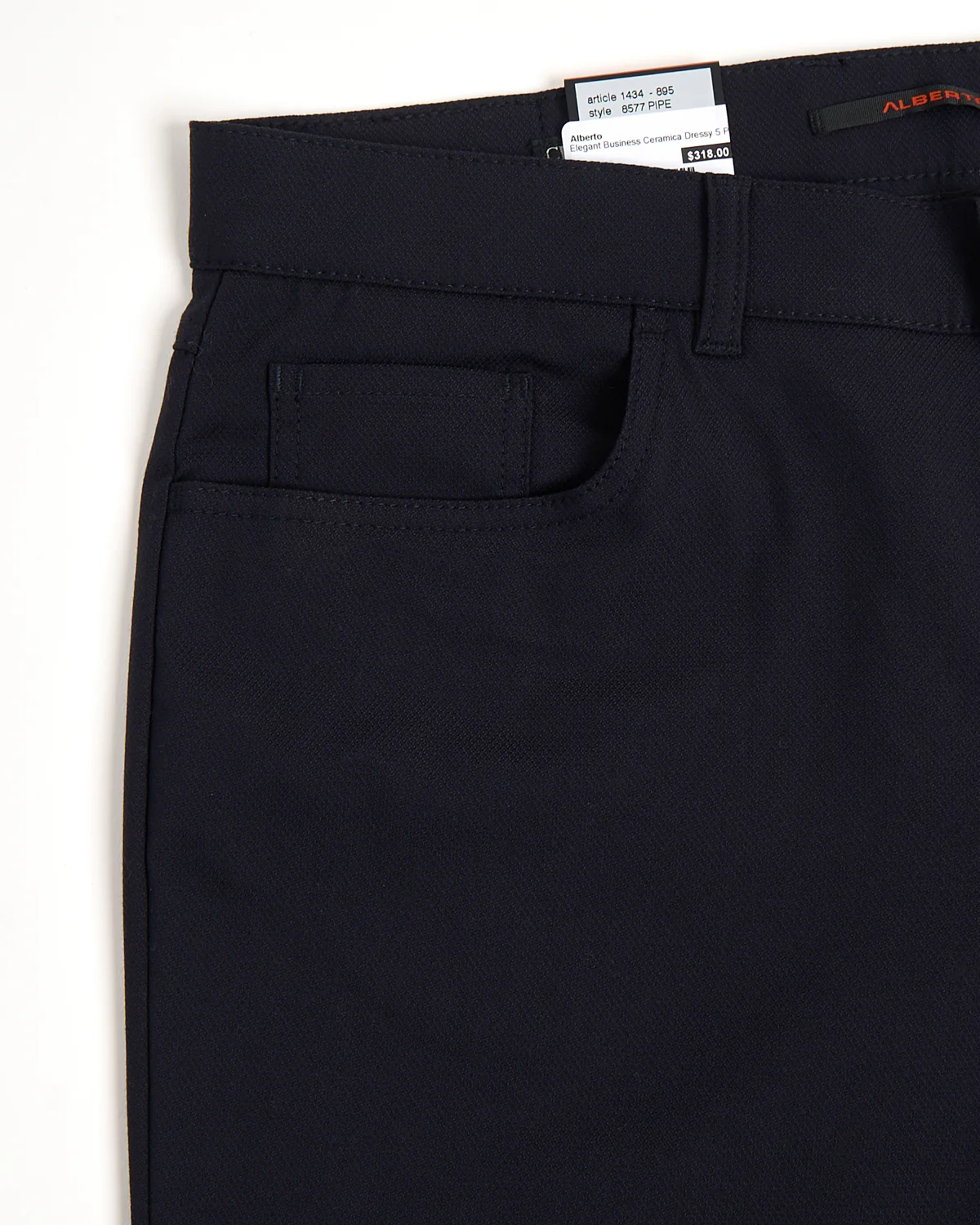 Elegant Business Ceramica Dressy 5 Pocket Pants - Image 4