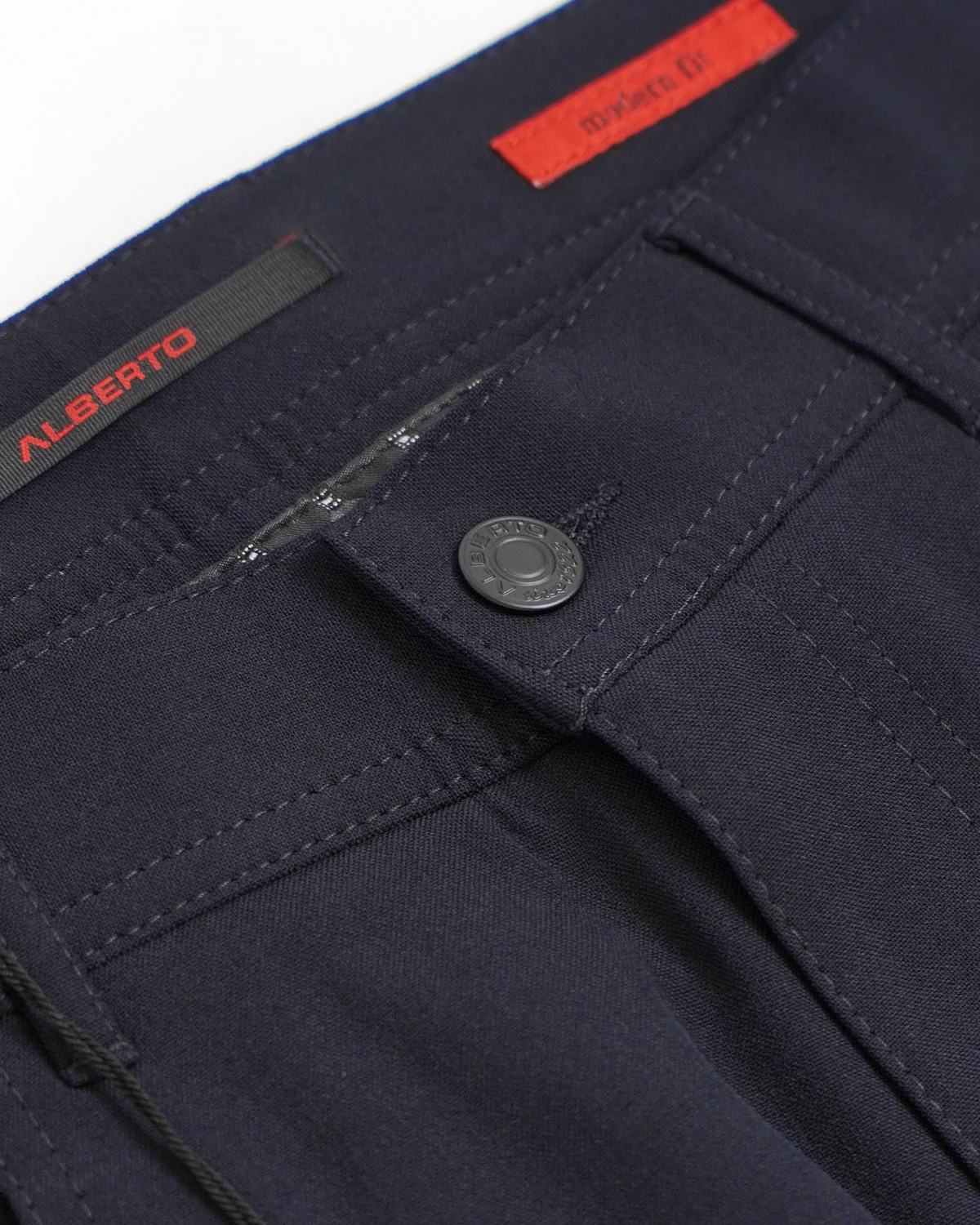 Navy 'Stone' Modern Fit Ceramica 5 Pocket Tech Dress Pants - Image 4
