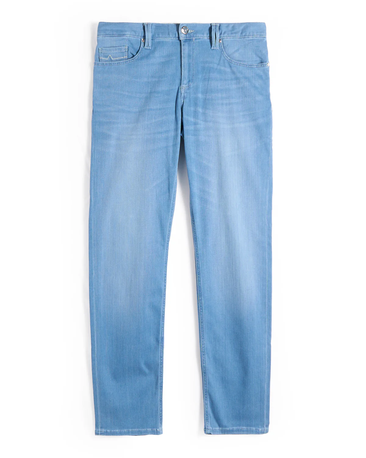 Premium Business 'Pipe' Washed Denim Jeans