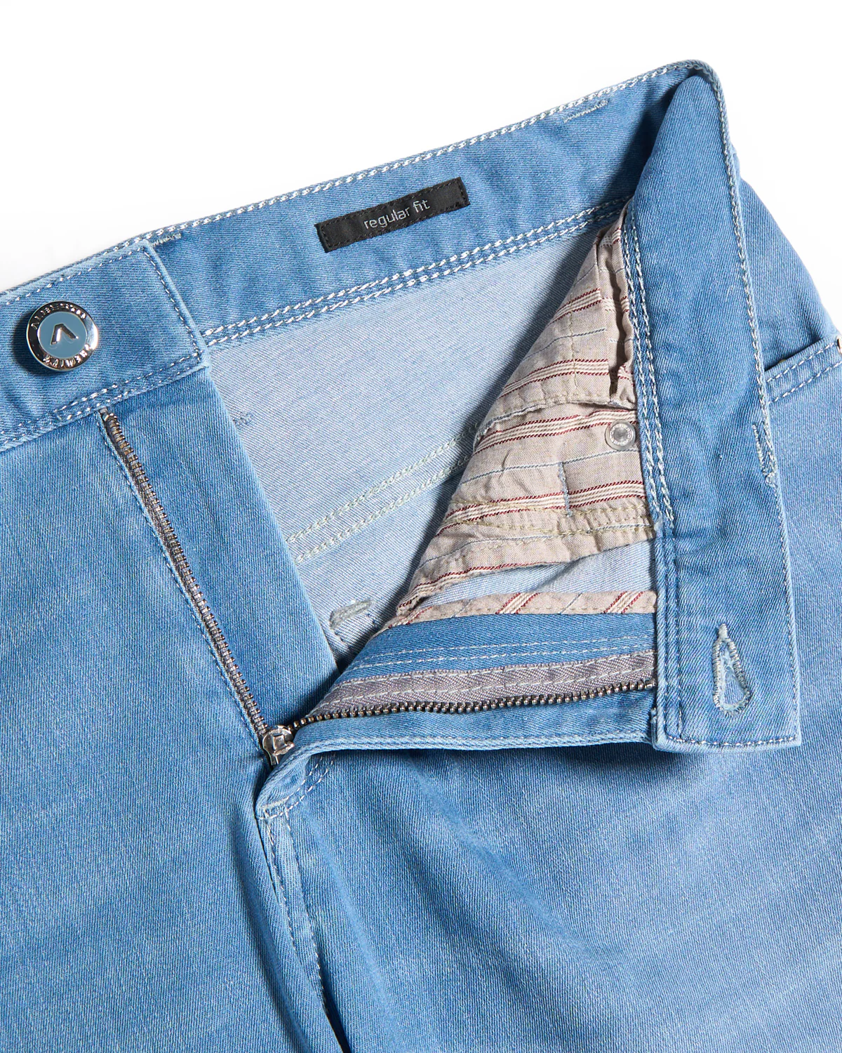 Premium Business 'Pipe' Washed Denim Jeans - Image 2
