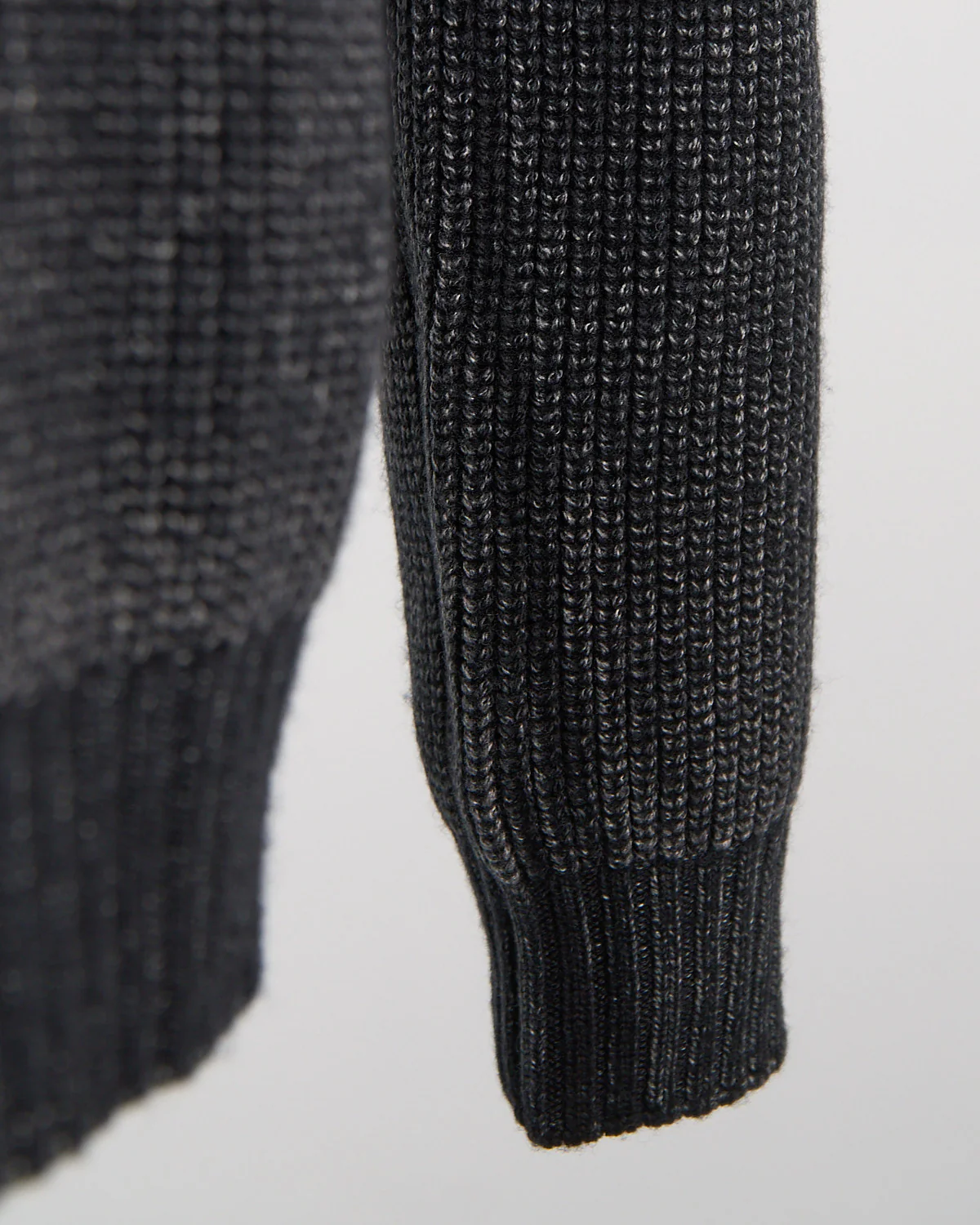 Brushed, 15 Gauge, 100% Merino, Crewneck Sweater - Image 5