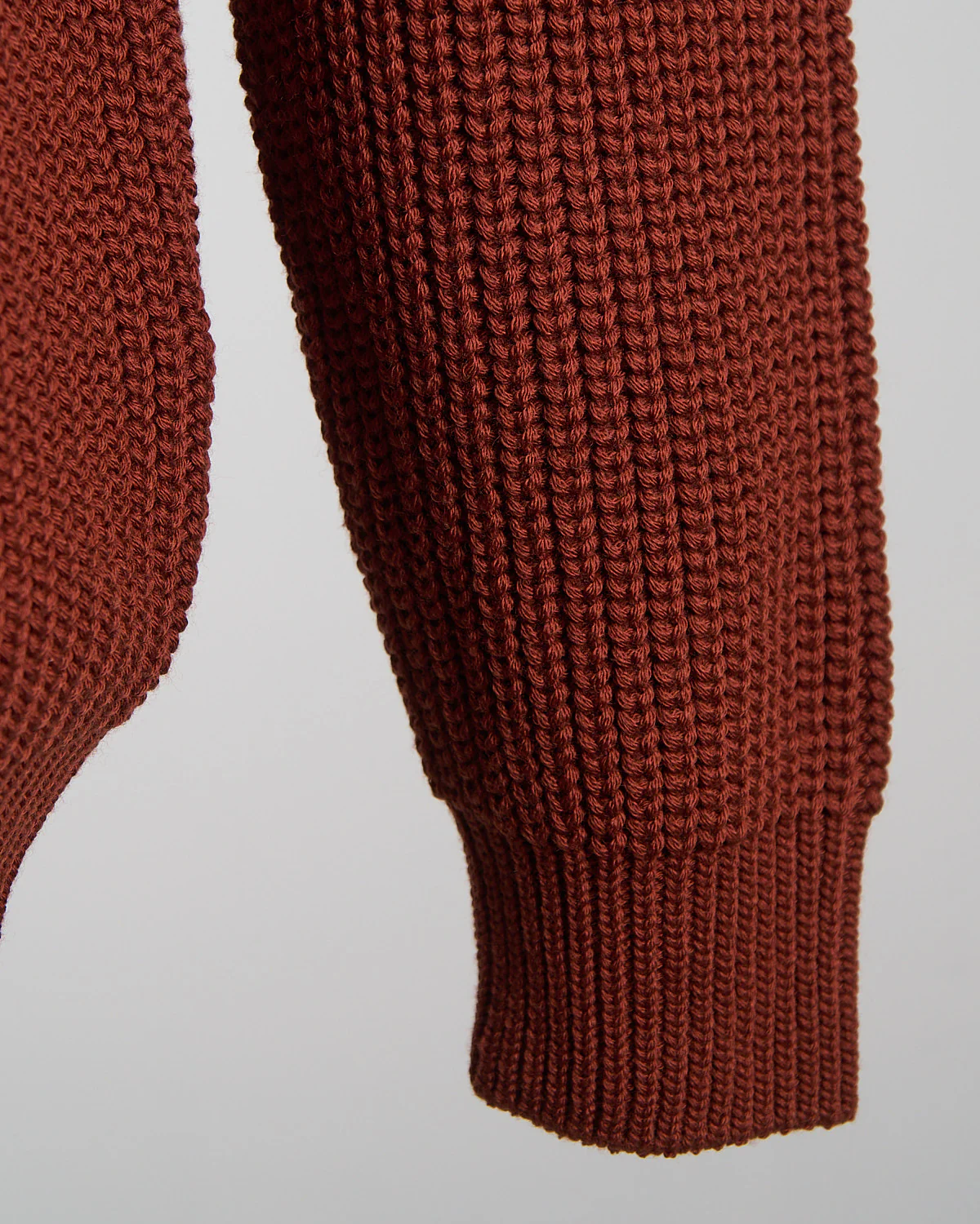 Raglan Sleeve Ribbed Signature Crewneck Sweater - Image 4