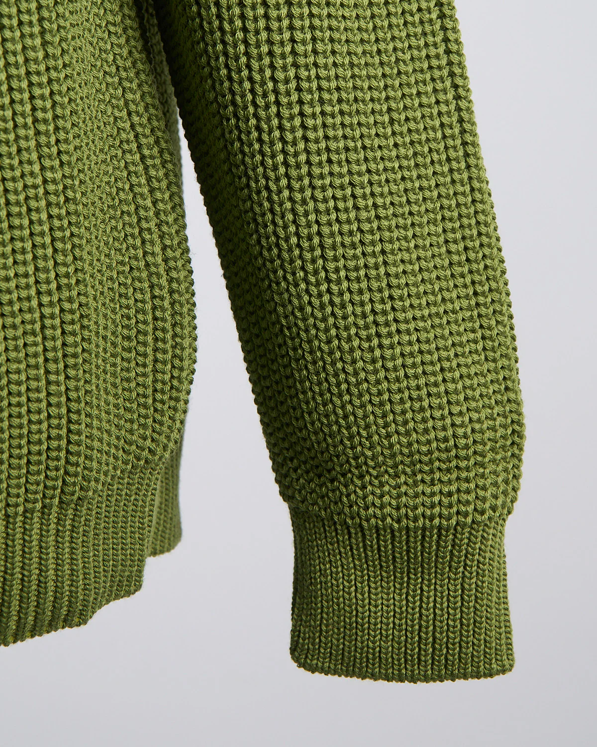Raglan Sleeve Ribbed Signature Crewneck Sweater - Image 4