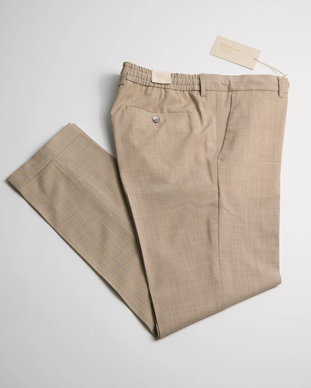 Comfort Fit Wool Stretch All Season Travel Dress Pants