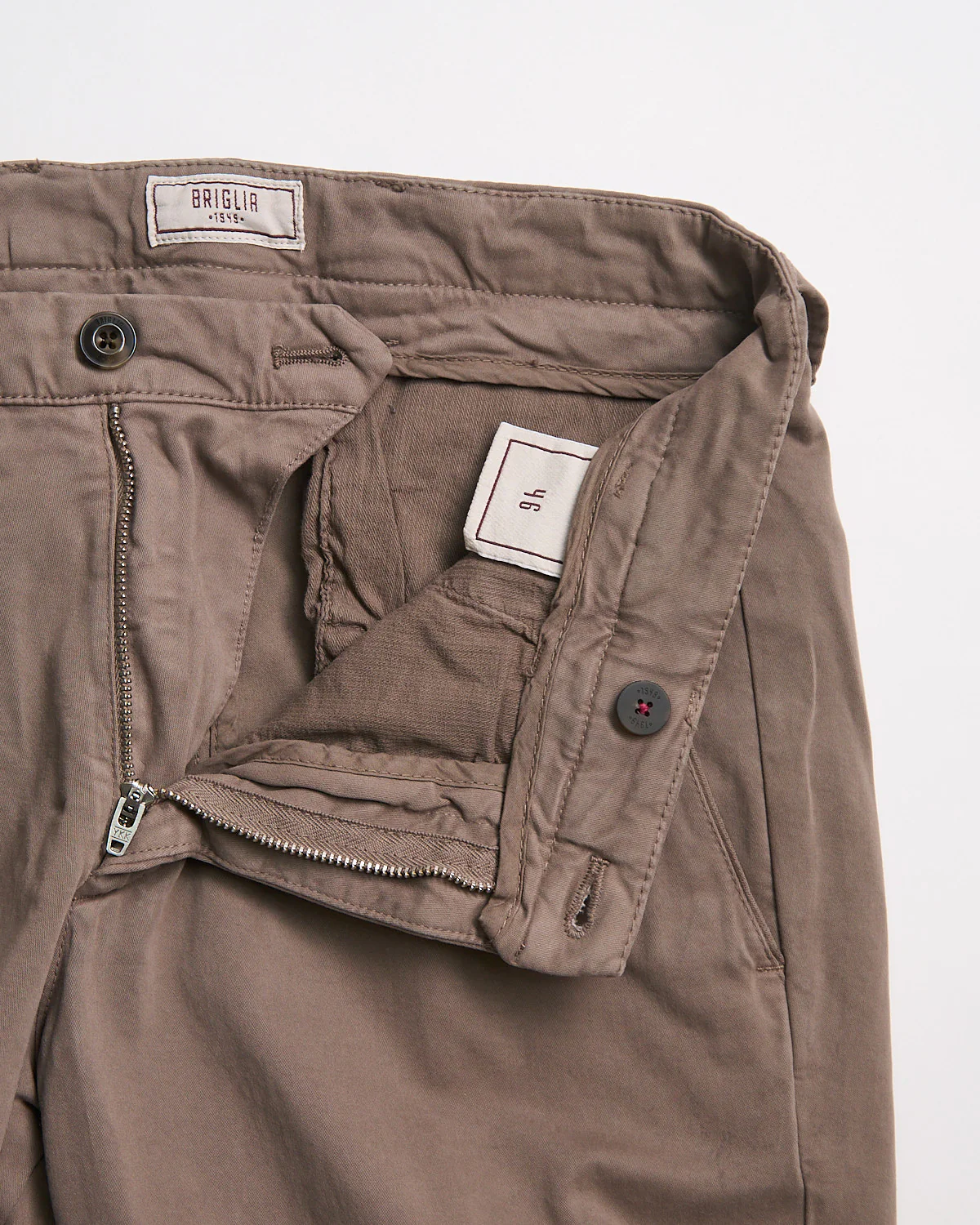 Easy Fit Stretch Brushed Cotton 'All Day' Smart Casual Pants - Image 4