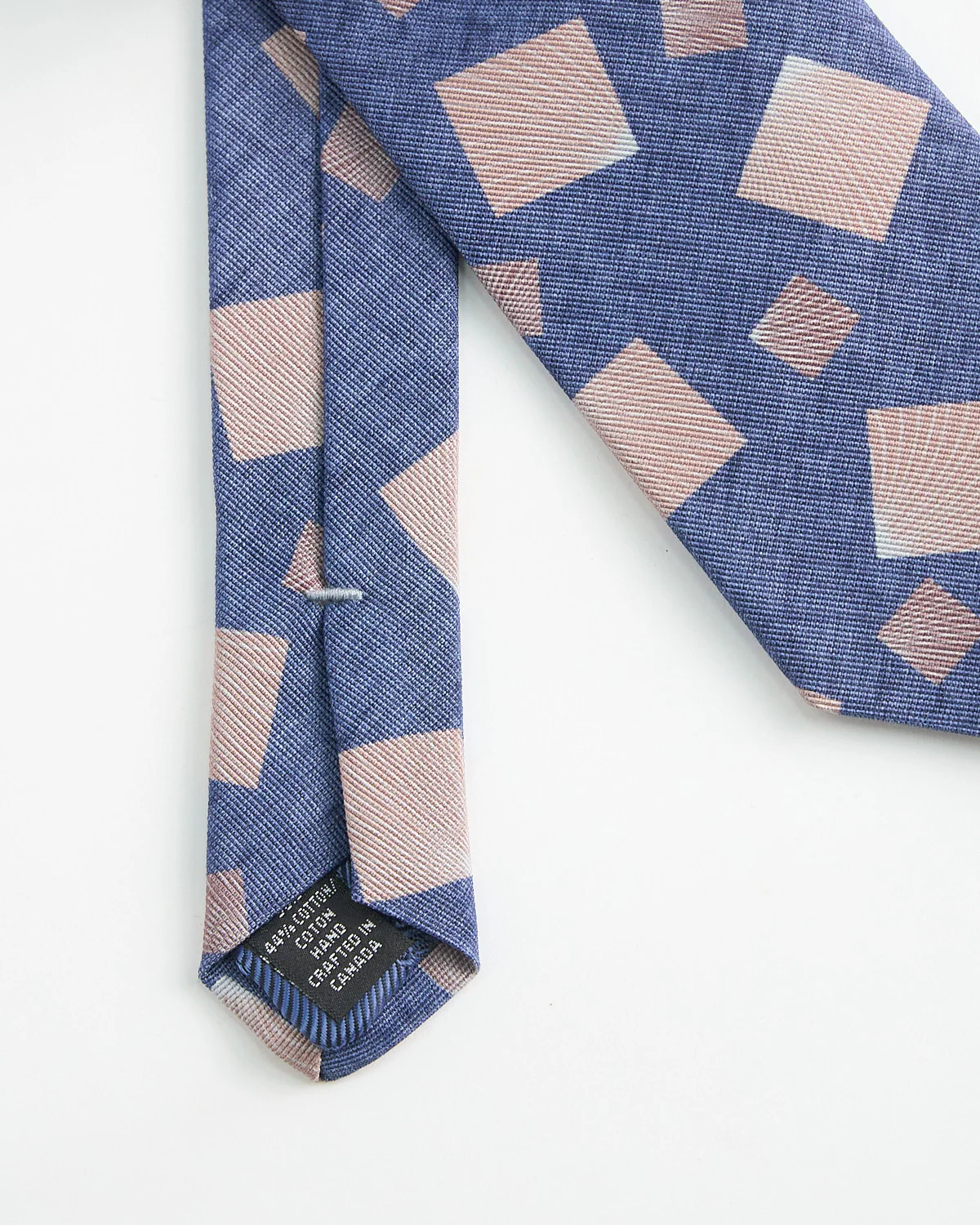 Silk Squares Print Tie - Image 2