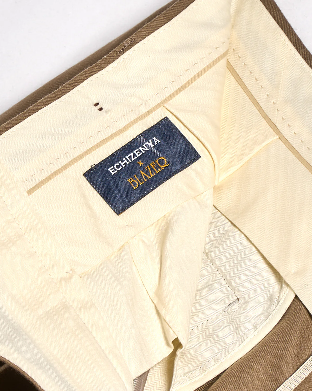 Super 120's Light Flannel Double Pleated Dress Pants - Image 9