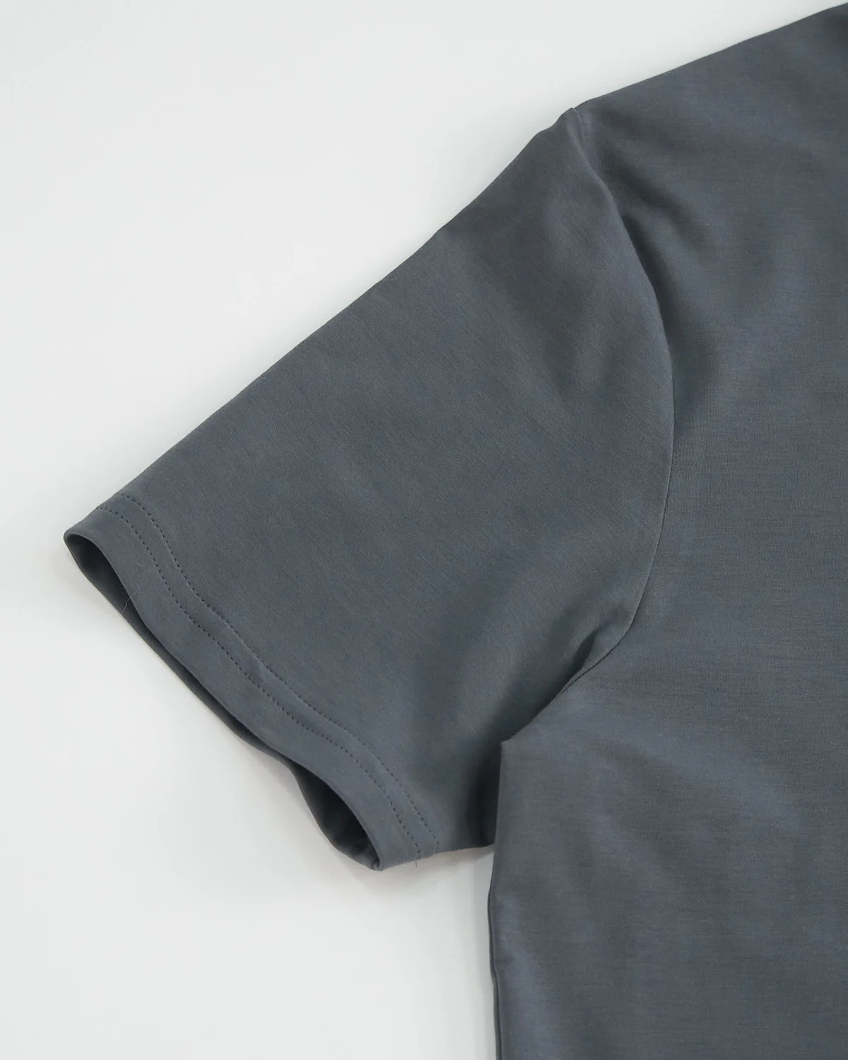 Grey Modern Fit 4Flex Knit T-Shirt - Image 5