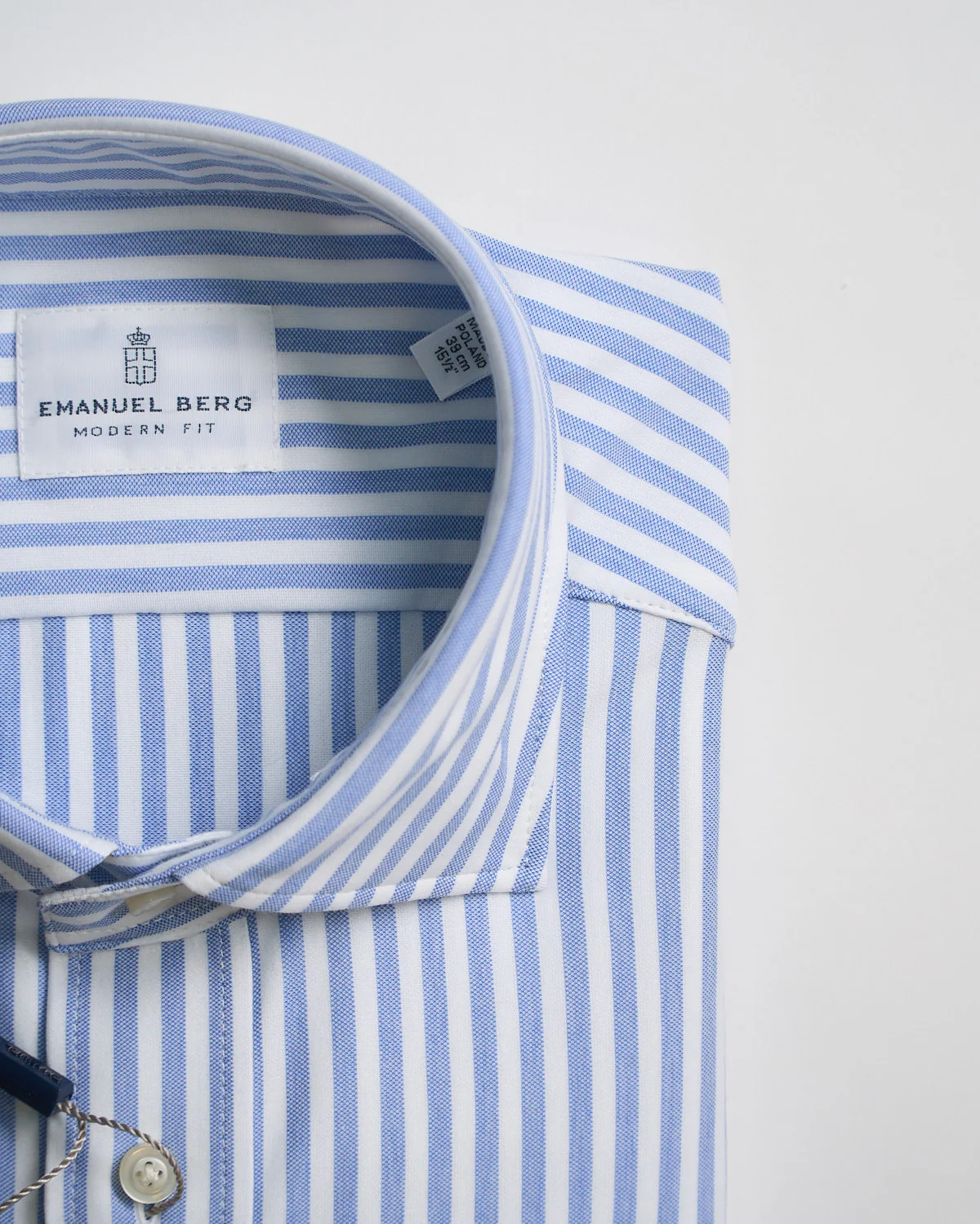 Modern Fit Albini '4 Flex' Stripe Stretch Knit Dress Shirt - Image 4
