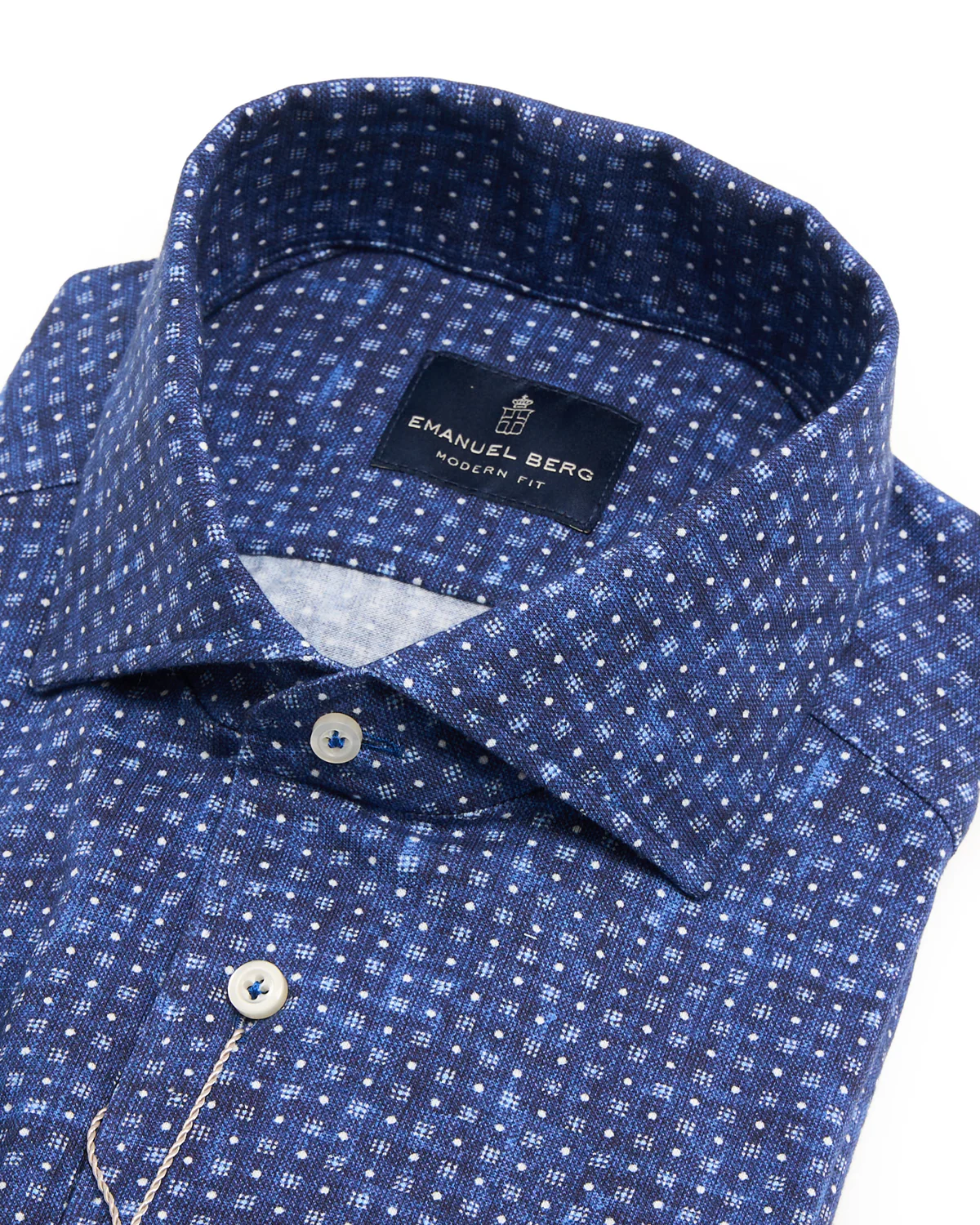 Short Sleeve Jersey Knit Modern Fit Shirt - Image 2