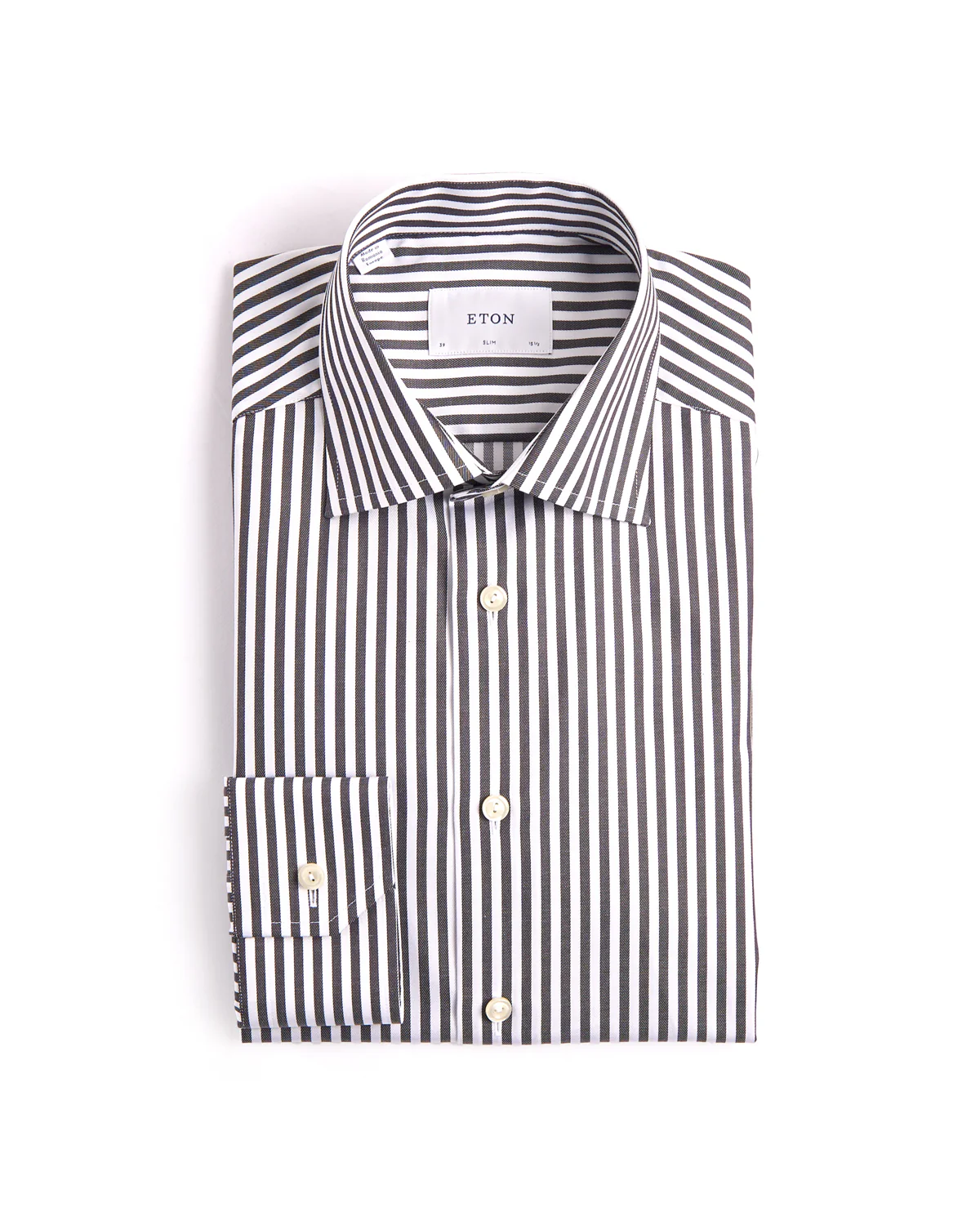 Bengal Striped Slim Fit Twill Shirt