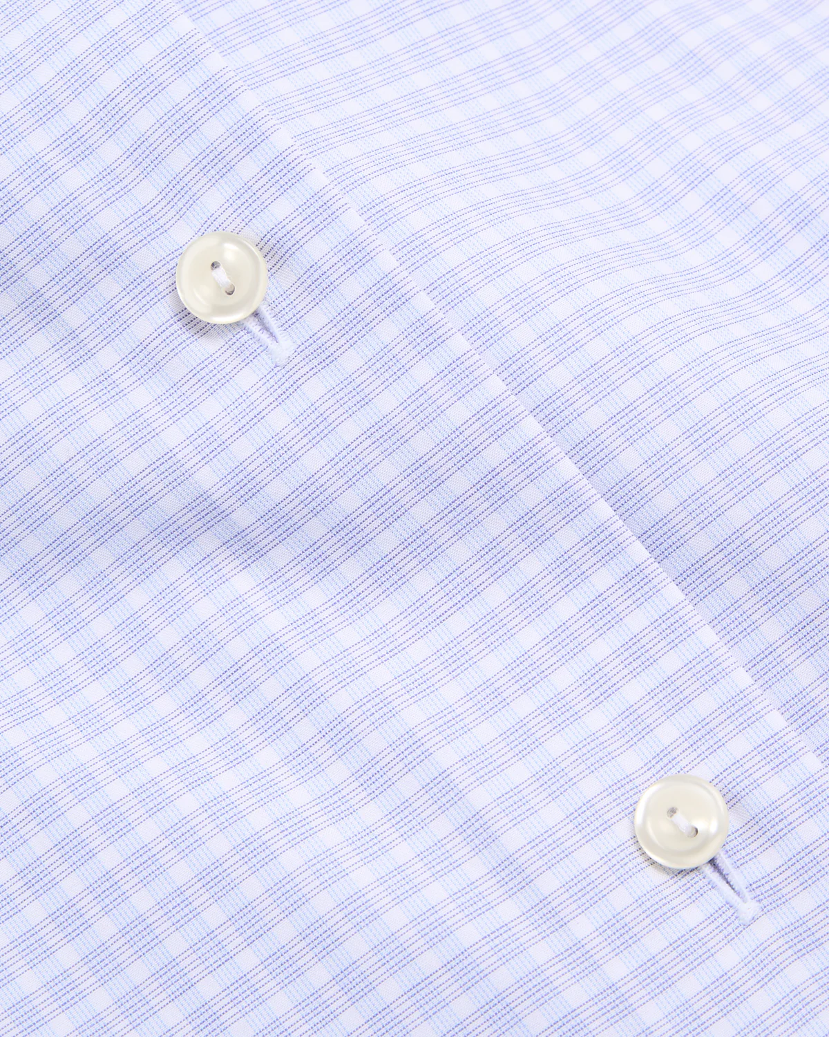 Check Fine Twill Slim Shirt - Image 4
