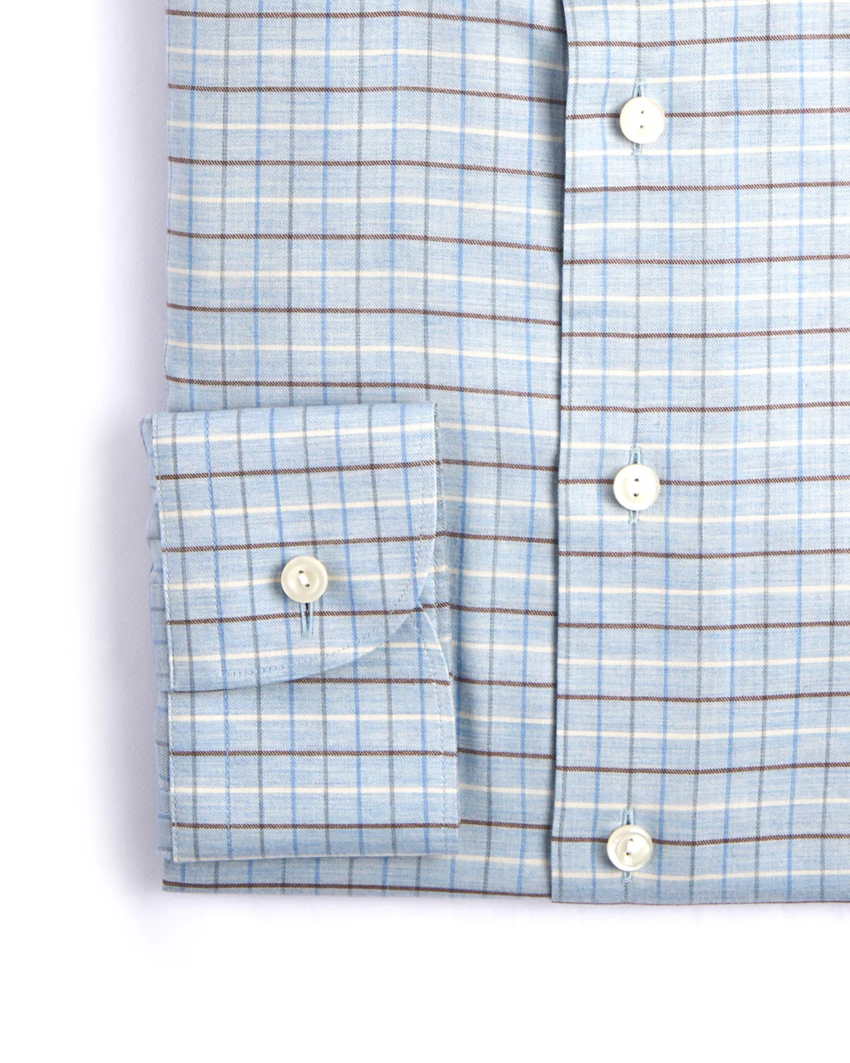 Check Signature Flannel Slim Shirt - Image 3