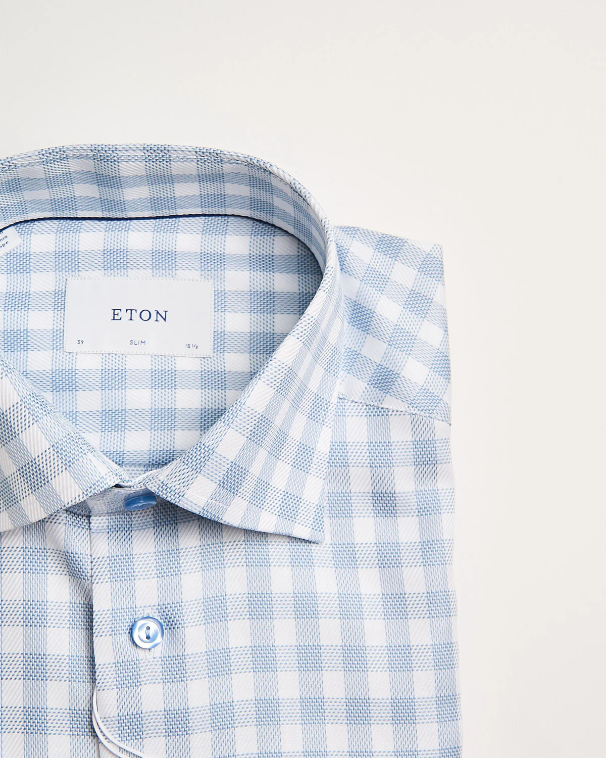 Check Slim Signature Twill Shirt - Image 4