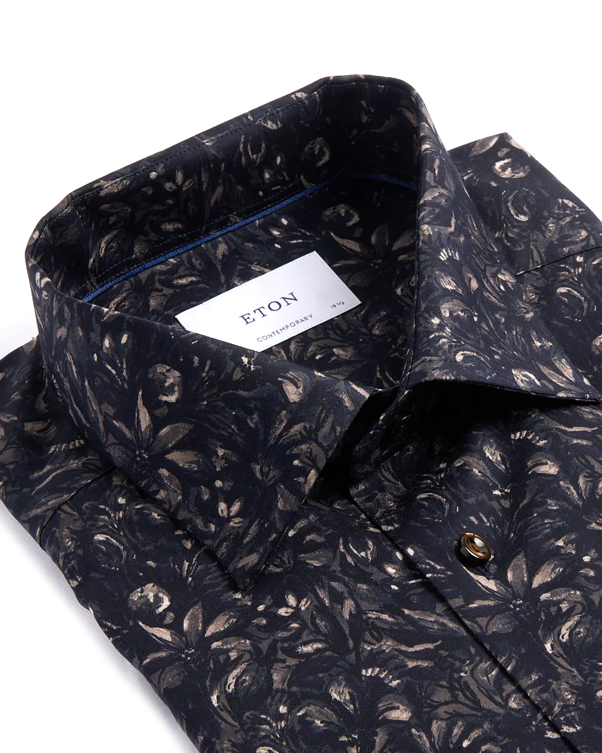 Floral Twill Contemporary Shirt - Image 4