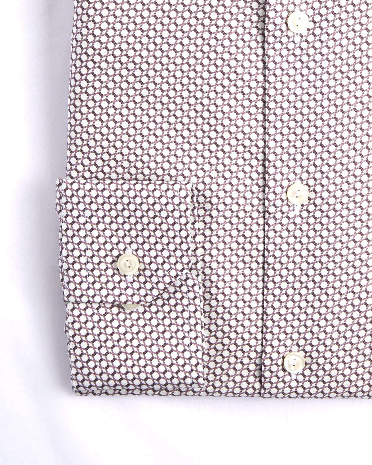 Geometric Print Contemporary Shirt - Image 3