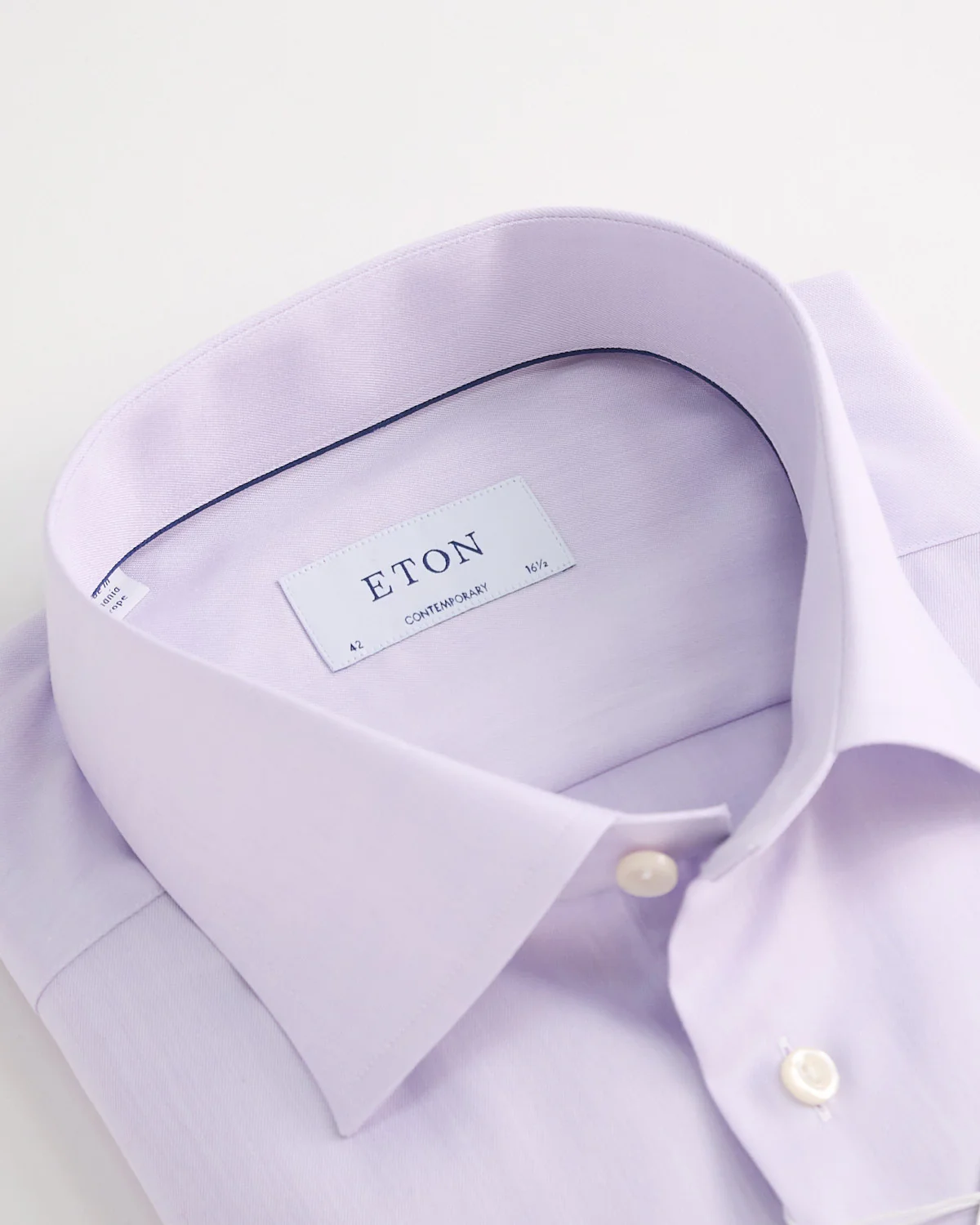 Mauve Signature Twill Contemporary Shirt - Image 3