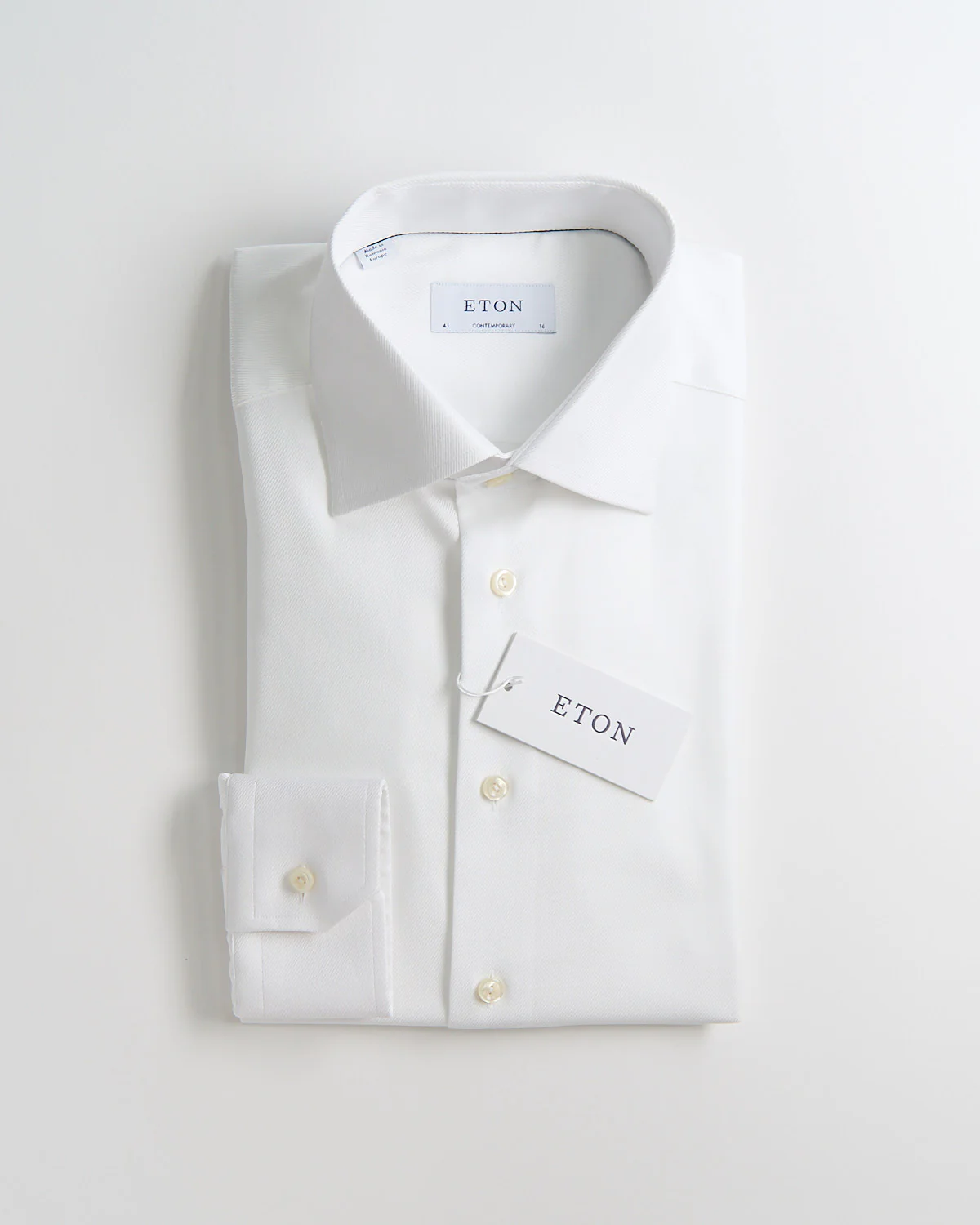 Melange Solid Contemporary Shirt - Image 6