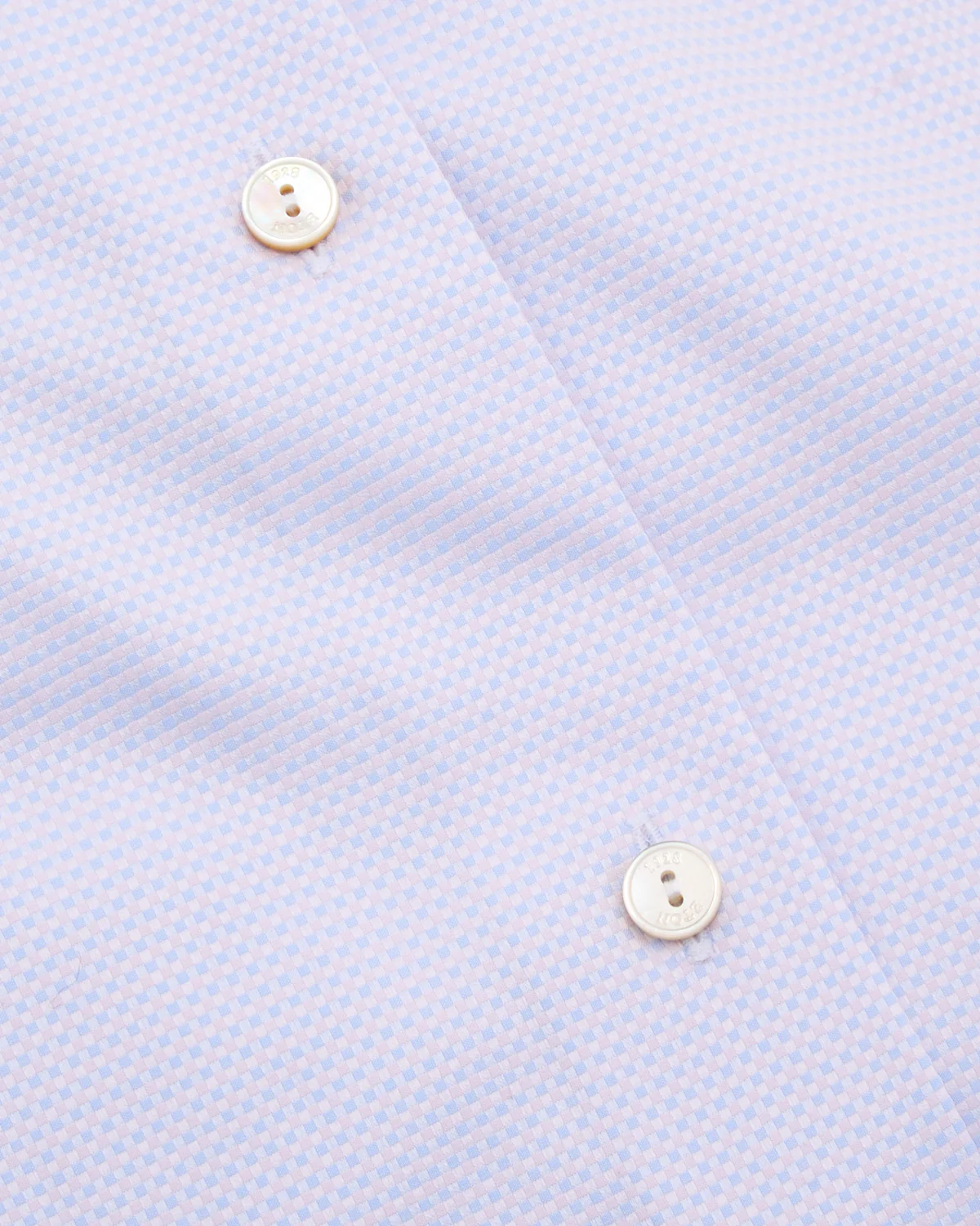 Mini Check Supima 120's Contemporary Shirt - Image 4