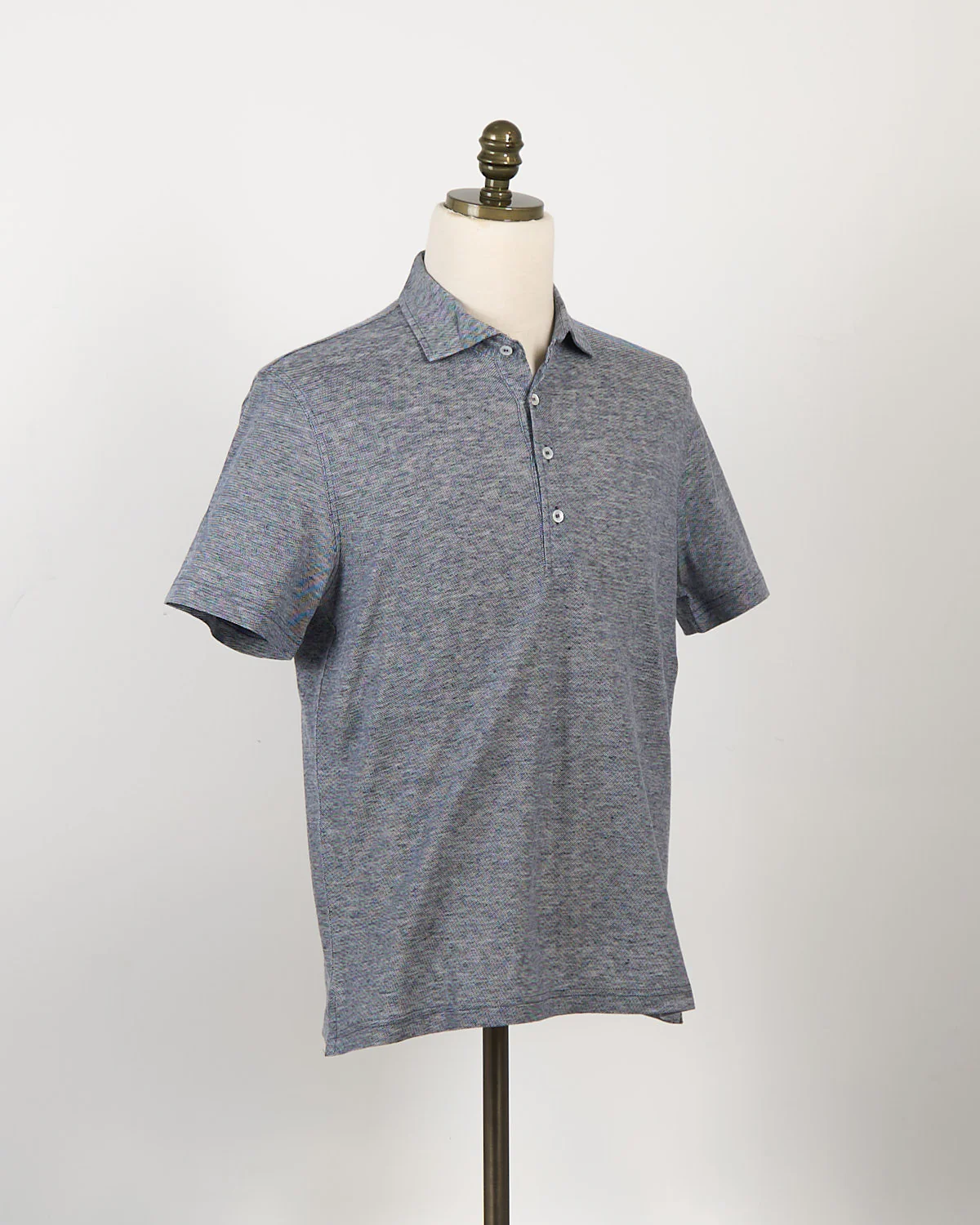 Quattro Piquet Lino Melange Polo