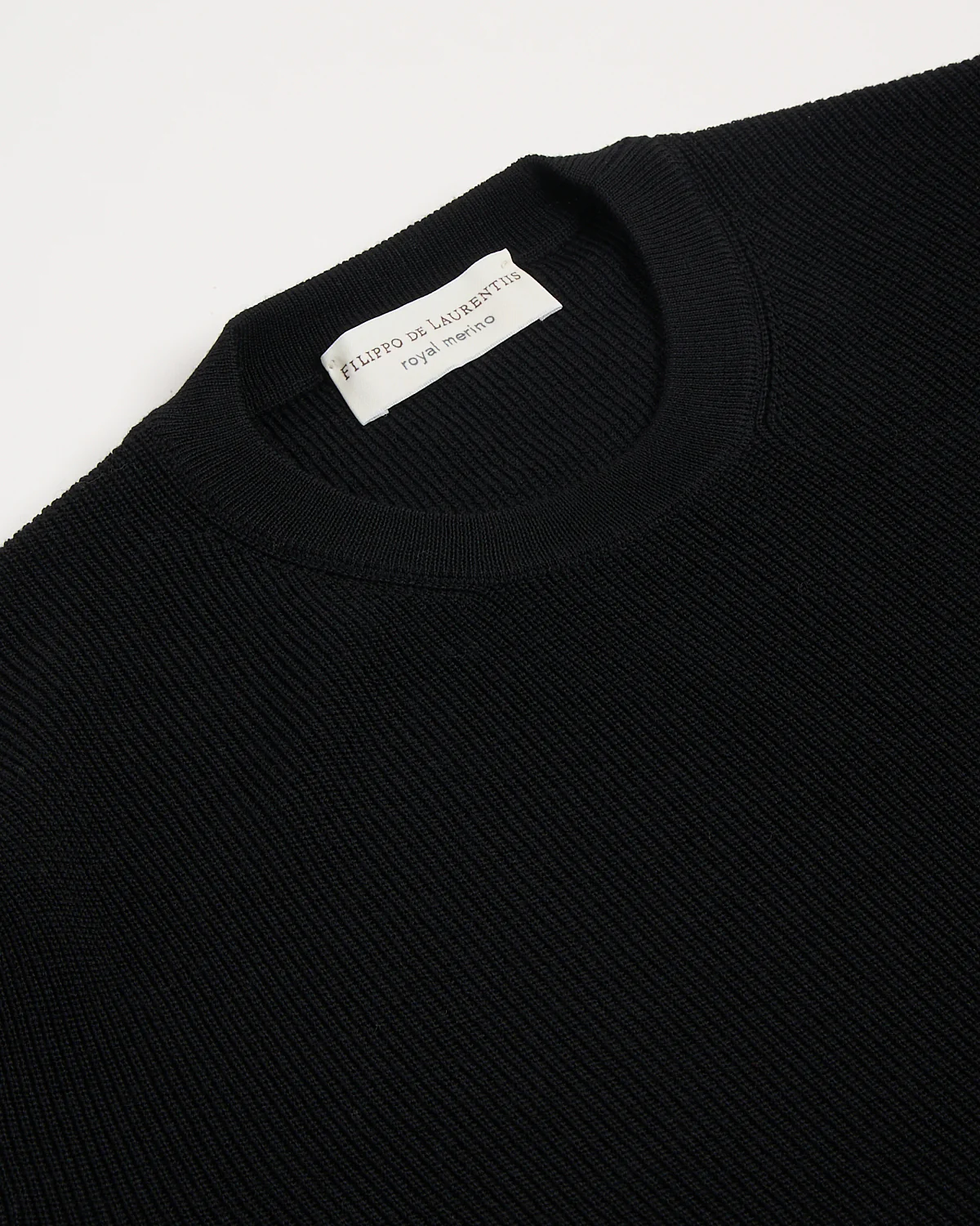 Liquid Jersey Elevated Wool Crewneck - Image 2