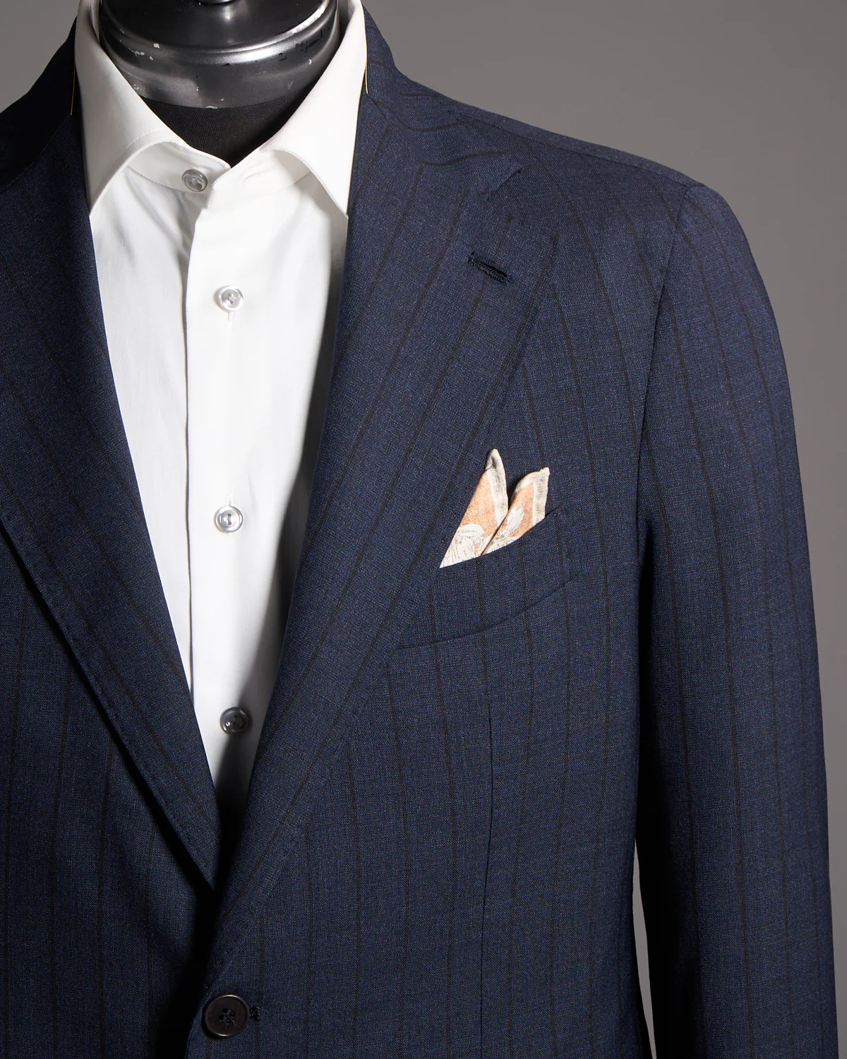 Hand Made Tonal Stripe Suit - Image 2