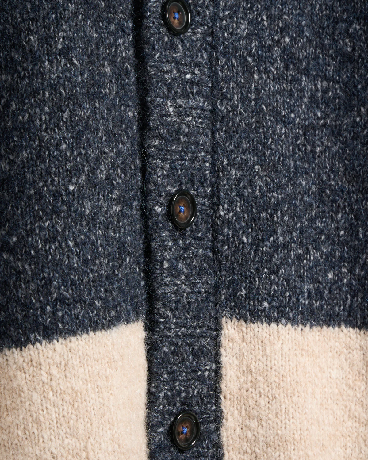 Bold Stripe Fuzzy Cardigan - Image 5