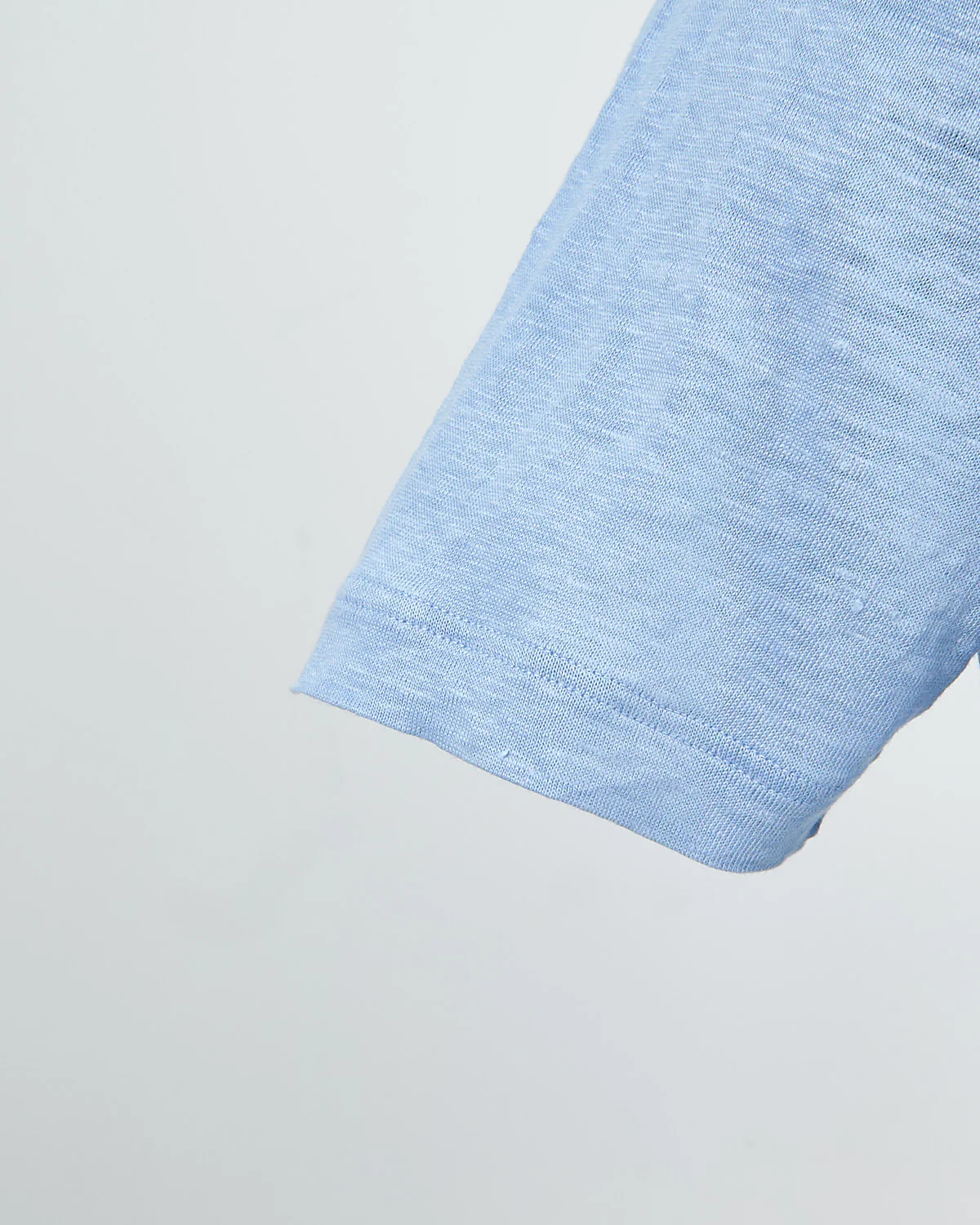 100% Linen Standup Collar Polo - Image 7