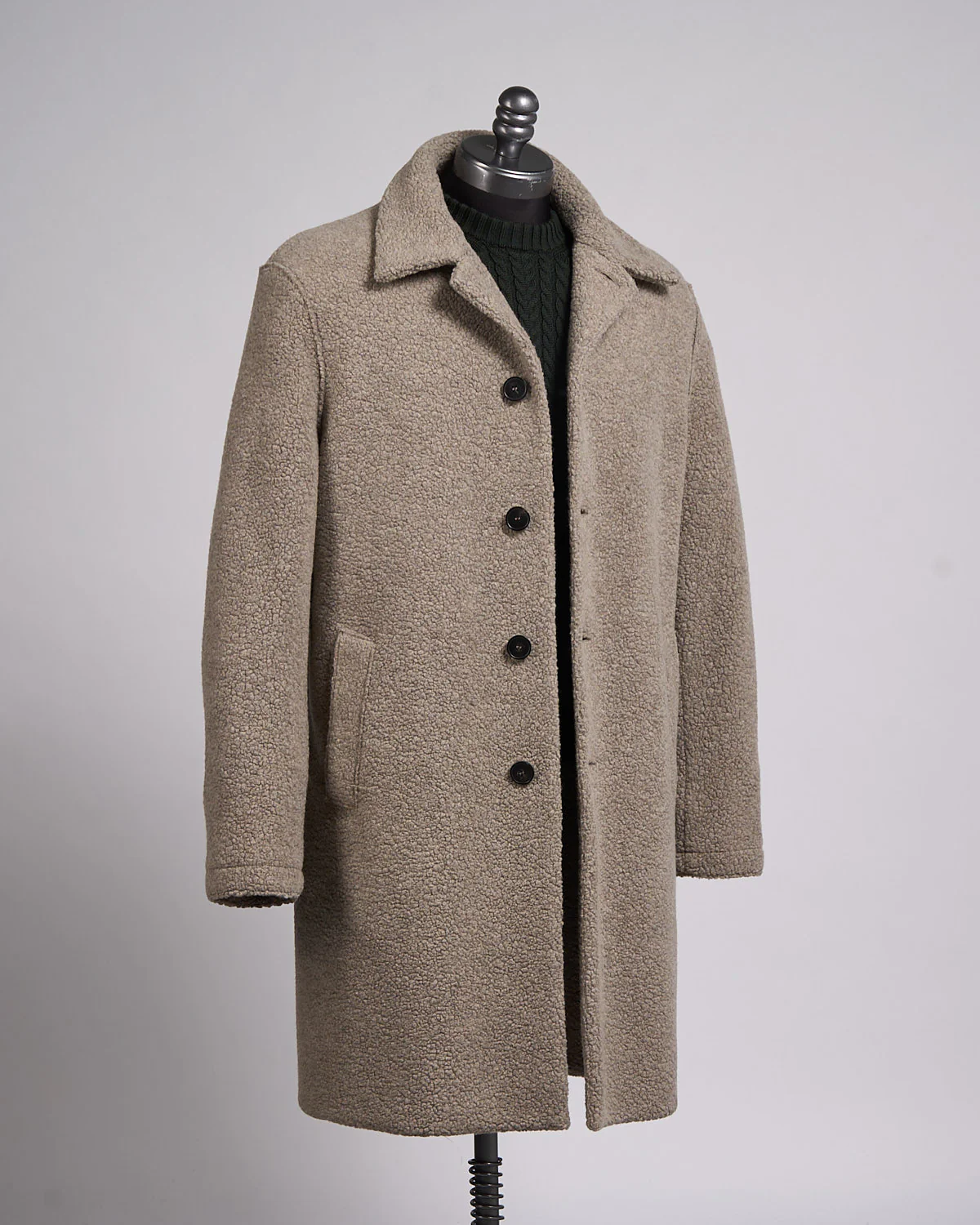 Boucle Mac Top Coat