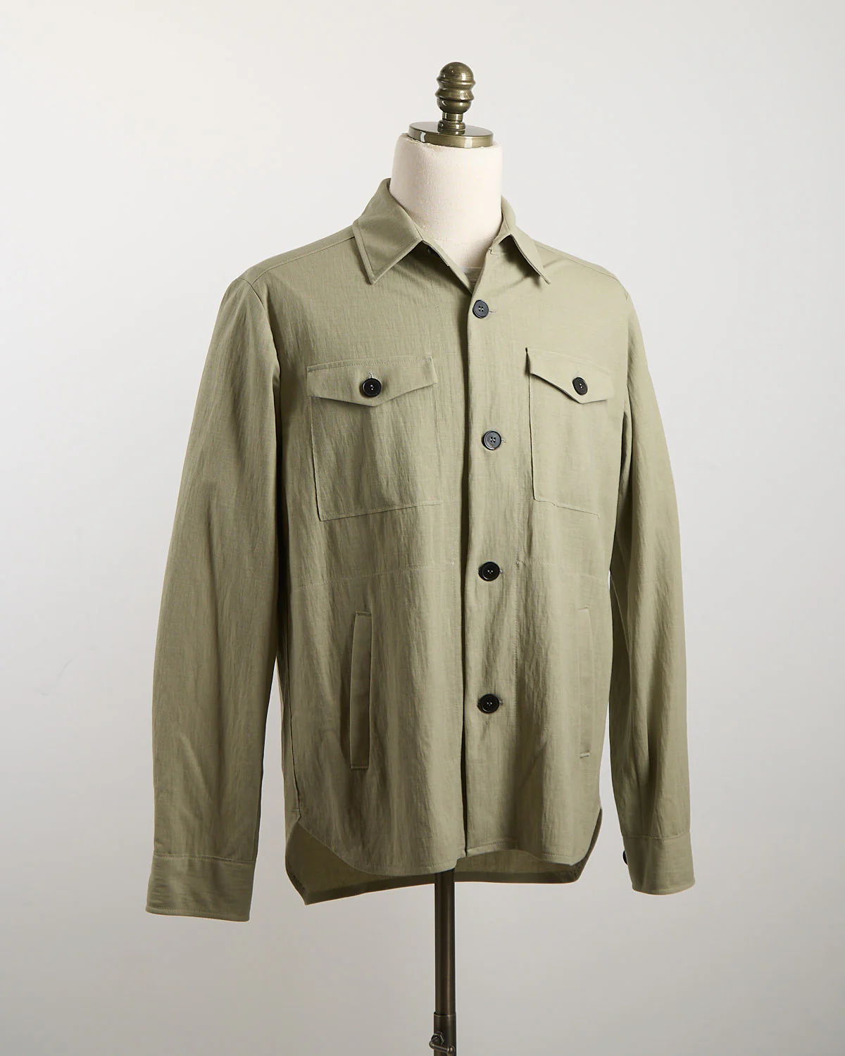 Rayon Shirt Jacket