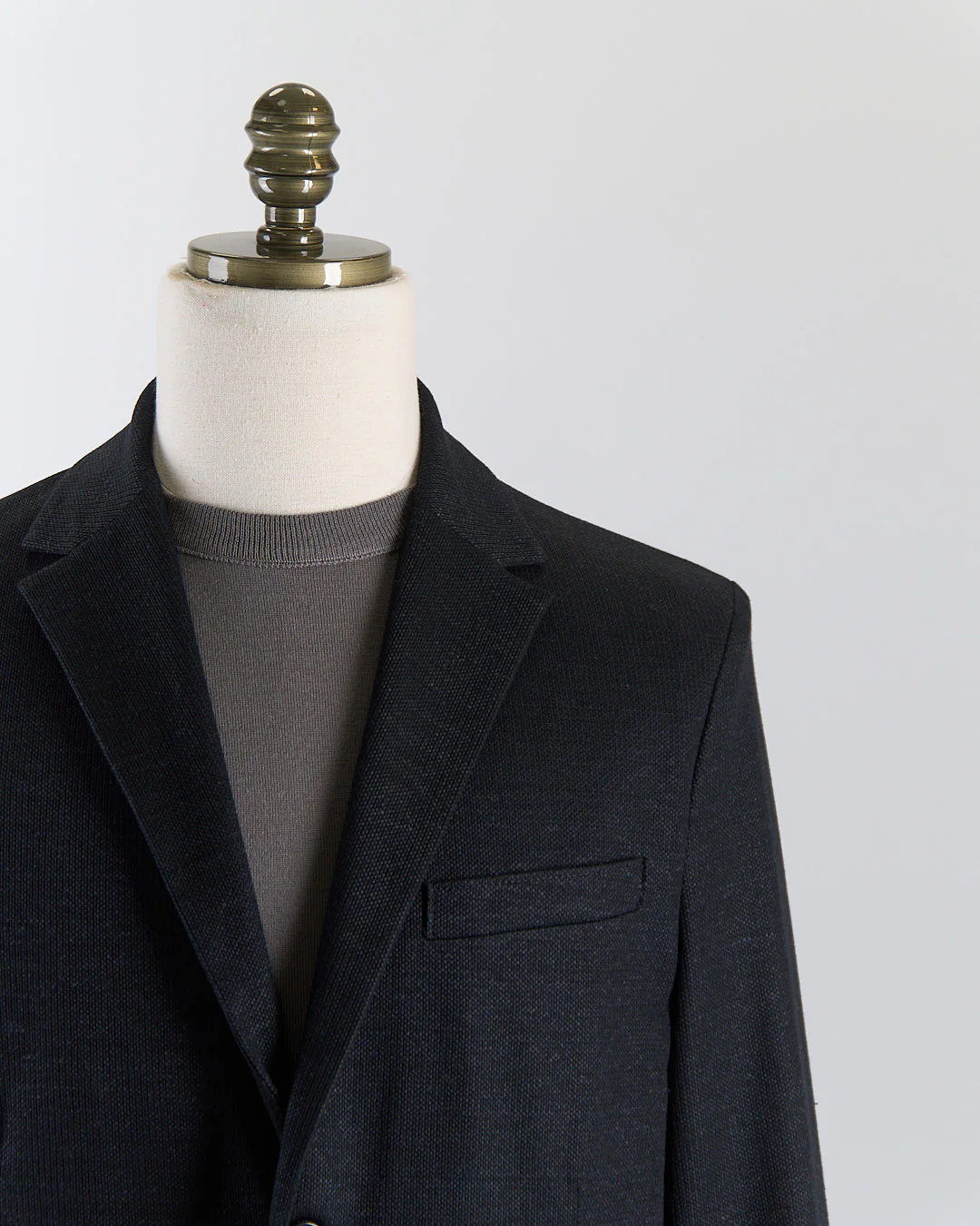 Superfine Merino Stretch Knit Sweater Blazer - Image 2