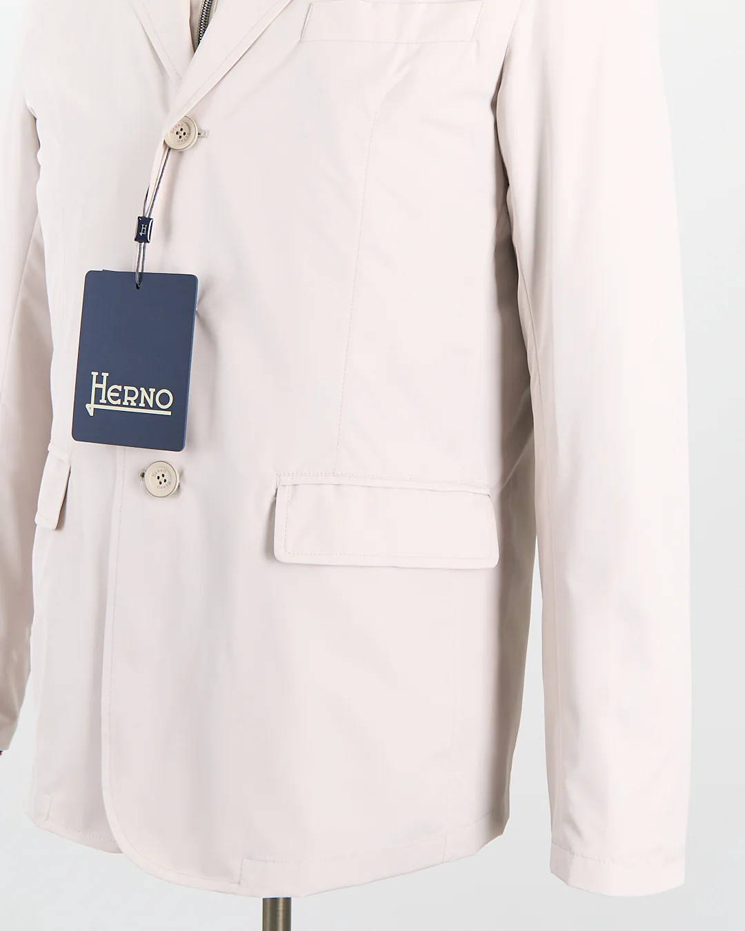 Byron Pressed Nylon Blazer With Detachable Windguard - Image 7
