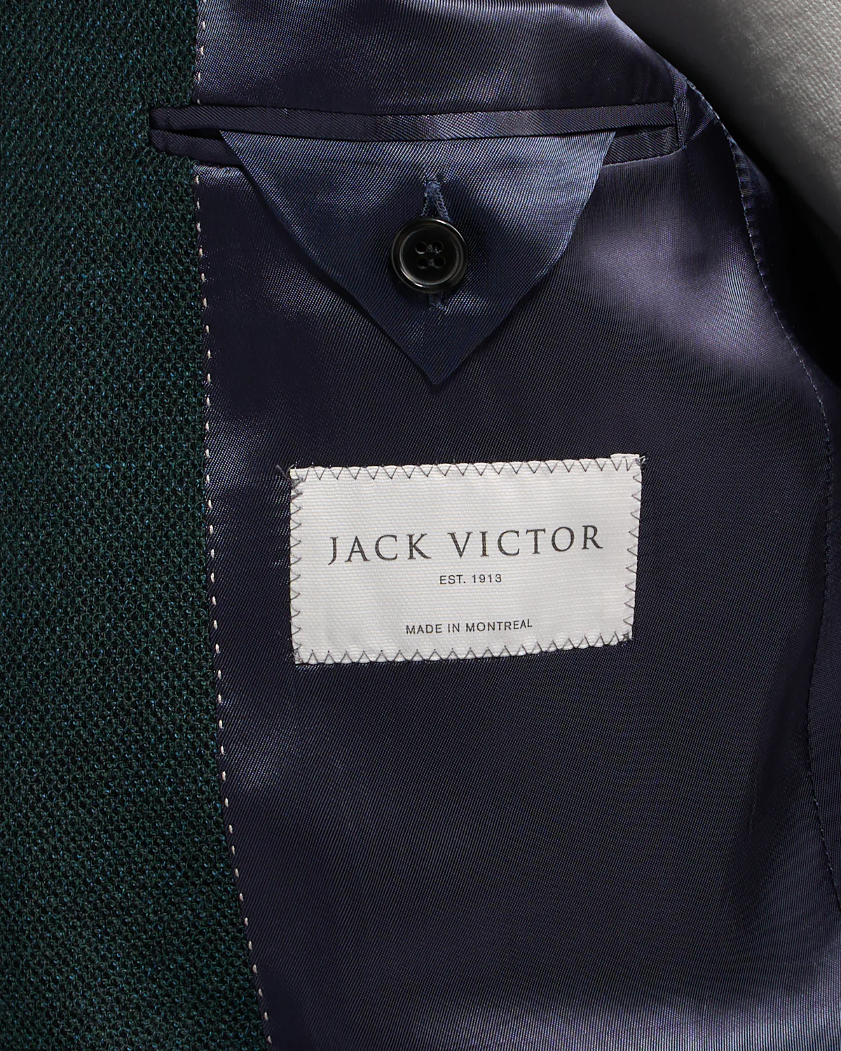 Emerald Green Wool Stretch Piqué 'Hampton' Sport Jacket - Image 8