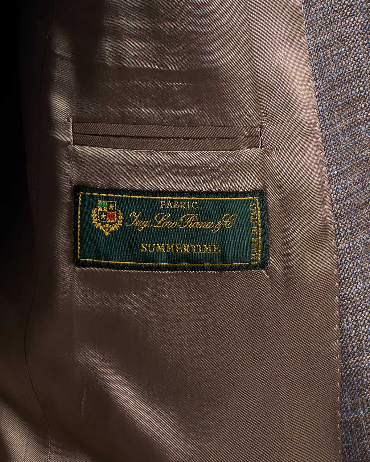 Wool-Silk-Linen 'Summertime' Sport Jacket - Image 8