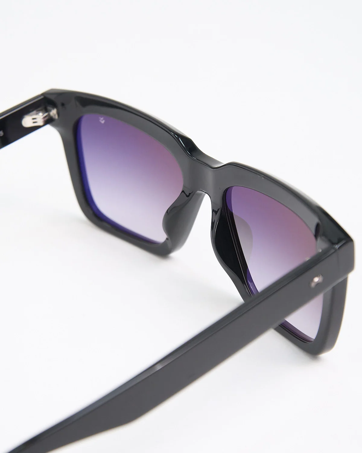 Chunky Black Rim SJV569 Sunglasses - Image 4