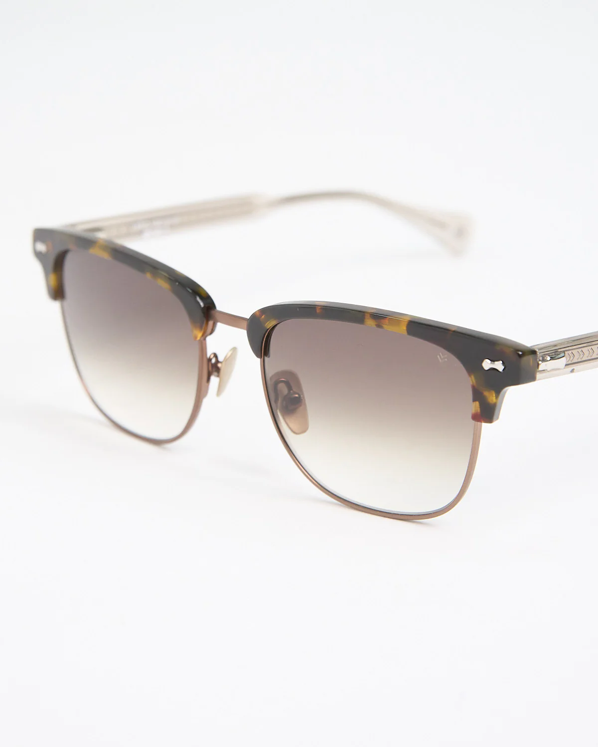 Havana Club Style Semi-Rimless SJV556 Sunglasses - Image 4