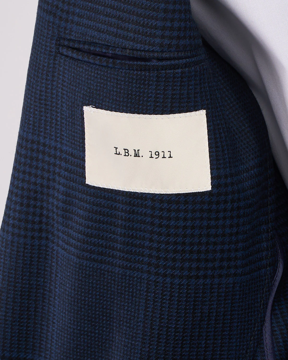 Stretch Wool Tonal Prince Of Wales Soft Jacket - Image 7