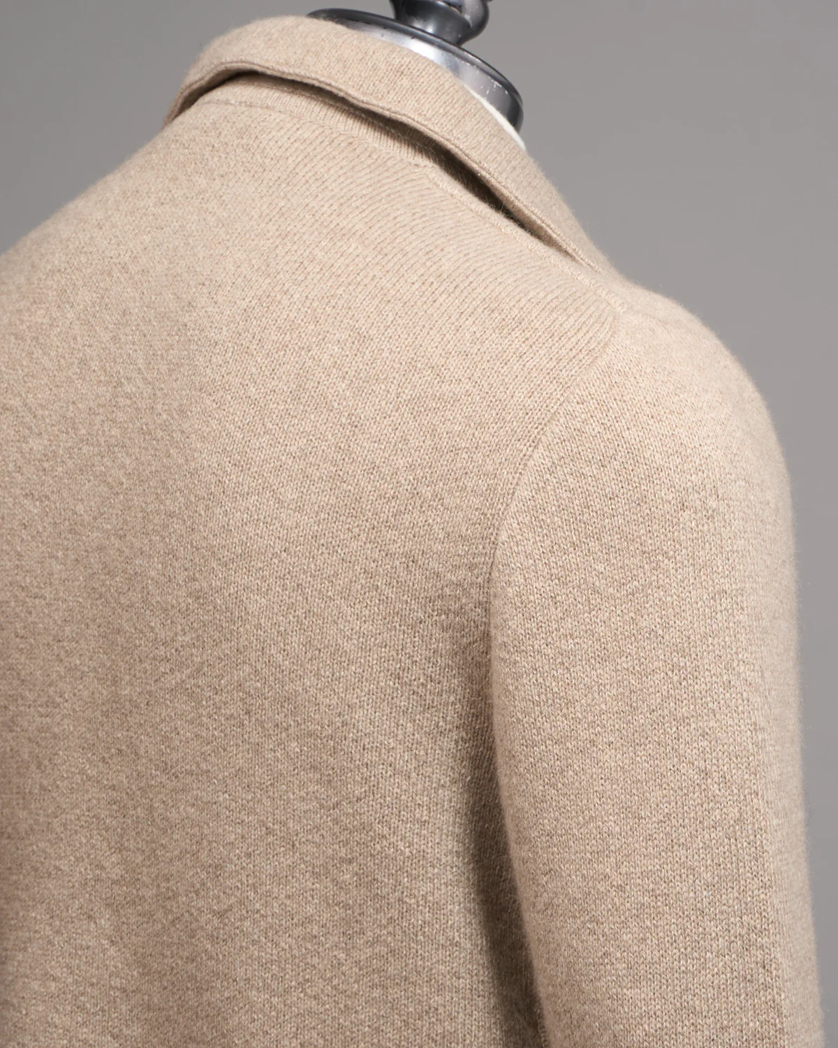 100% Cashmere Plush Sweater Jacket - Image 4
