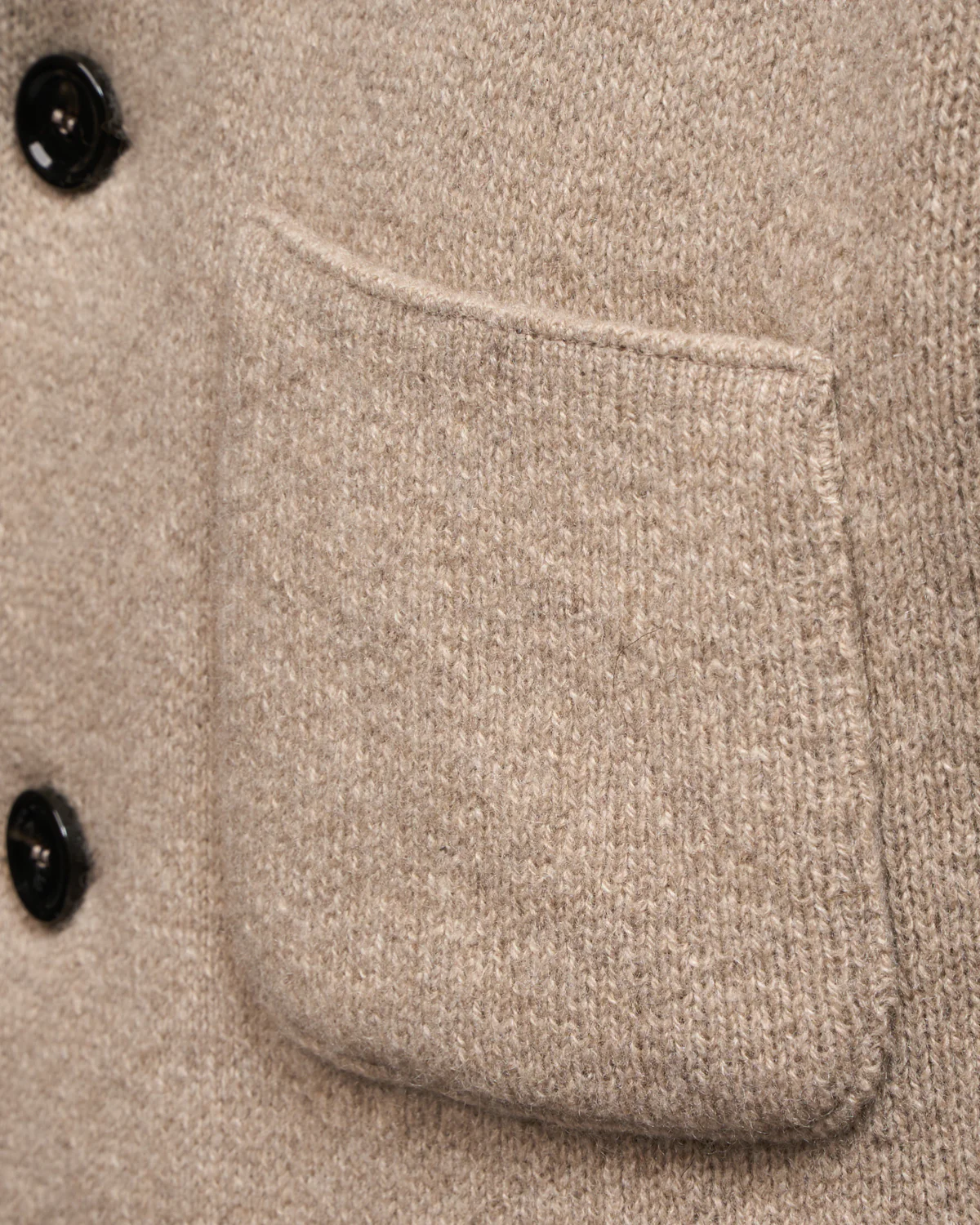 100% Cashmere Plush Sweater Jacket - Image 7