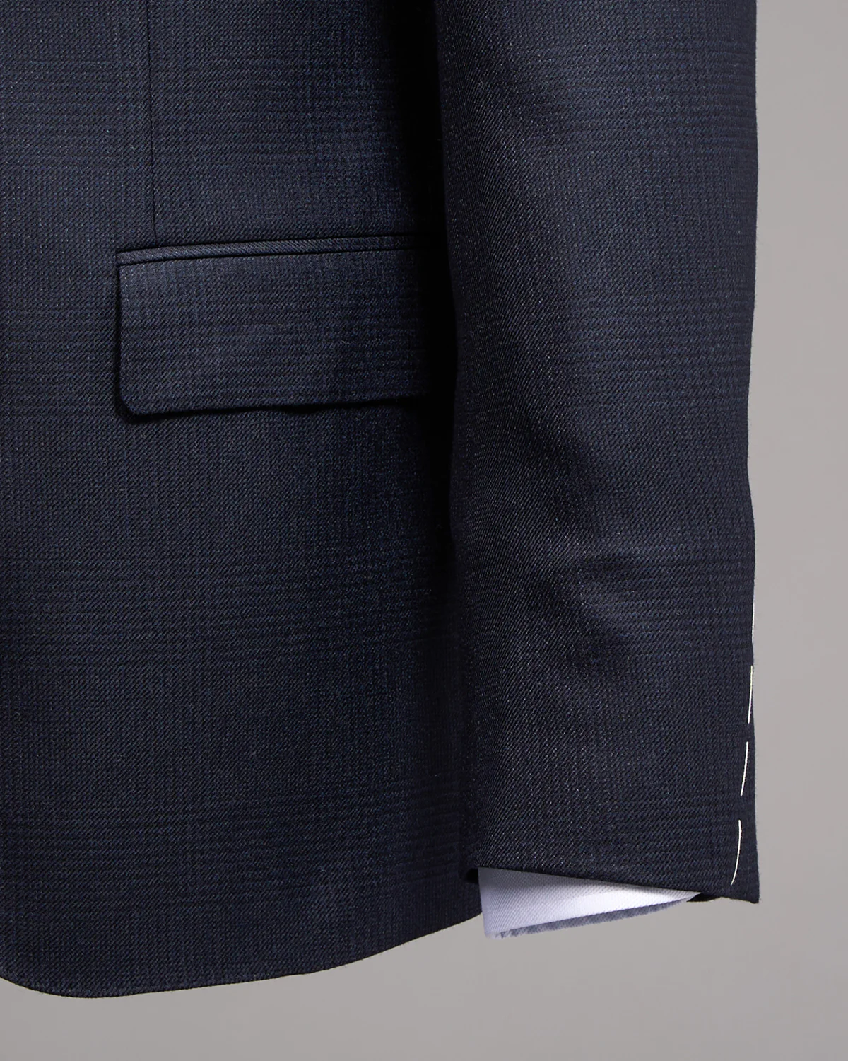 Tonal Check 'Iconic' Fit Natural Stretch Wool Suit - Image 4