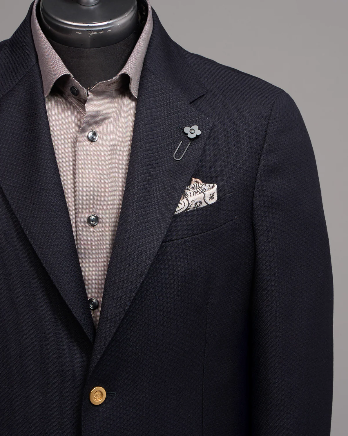 Twisted Wool 'Roma' Fit Soft Blazer - Image 2
