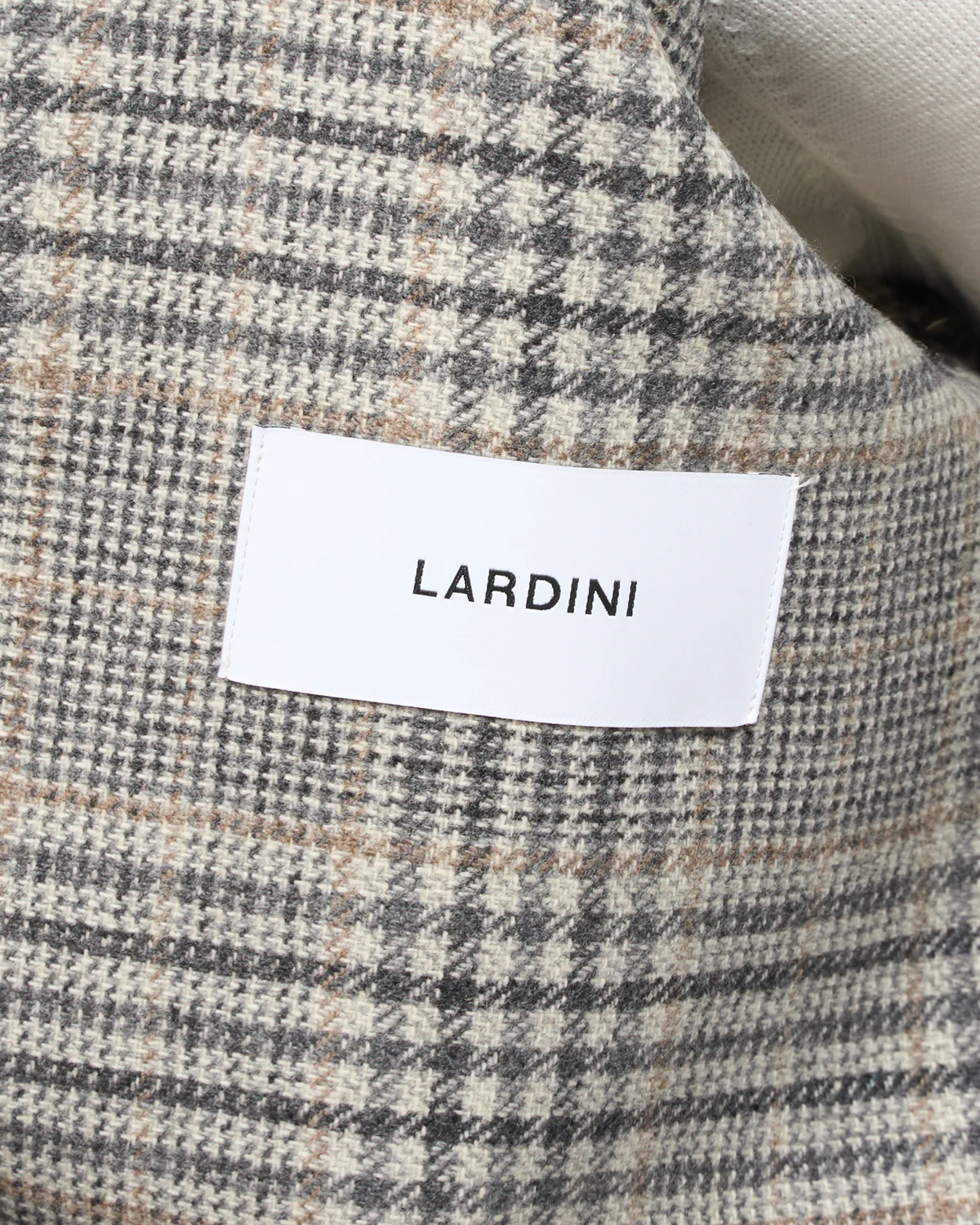 Wool & Cashmere 'Roma' Fit Light Prince Of Wales Check Soft Jacket - Image 7