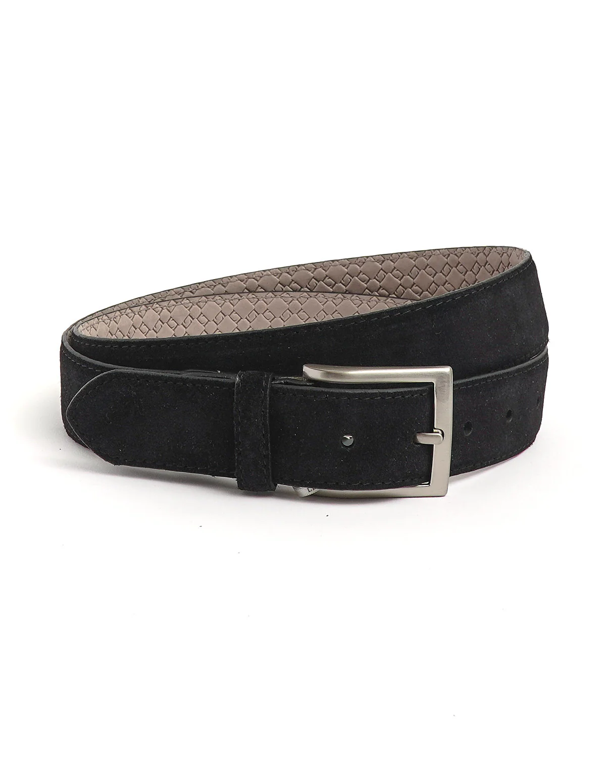 Suede Feather Edge Dress Belt - Image 2