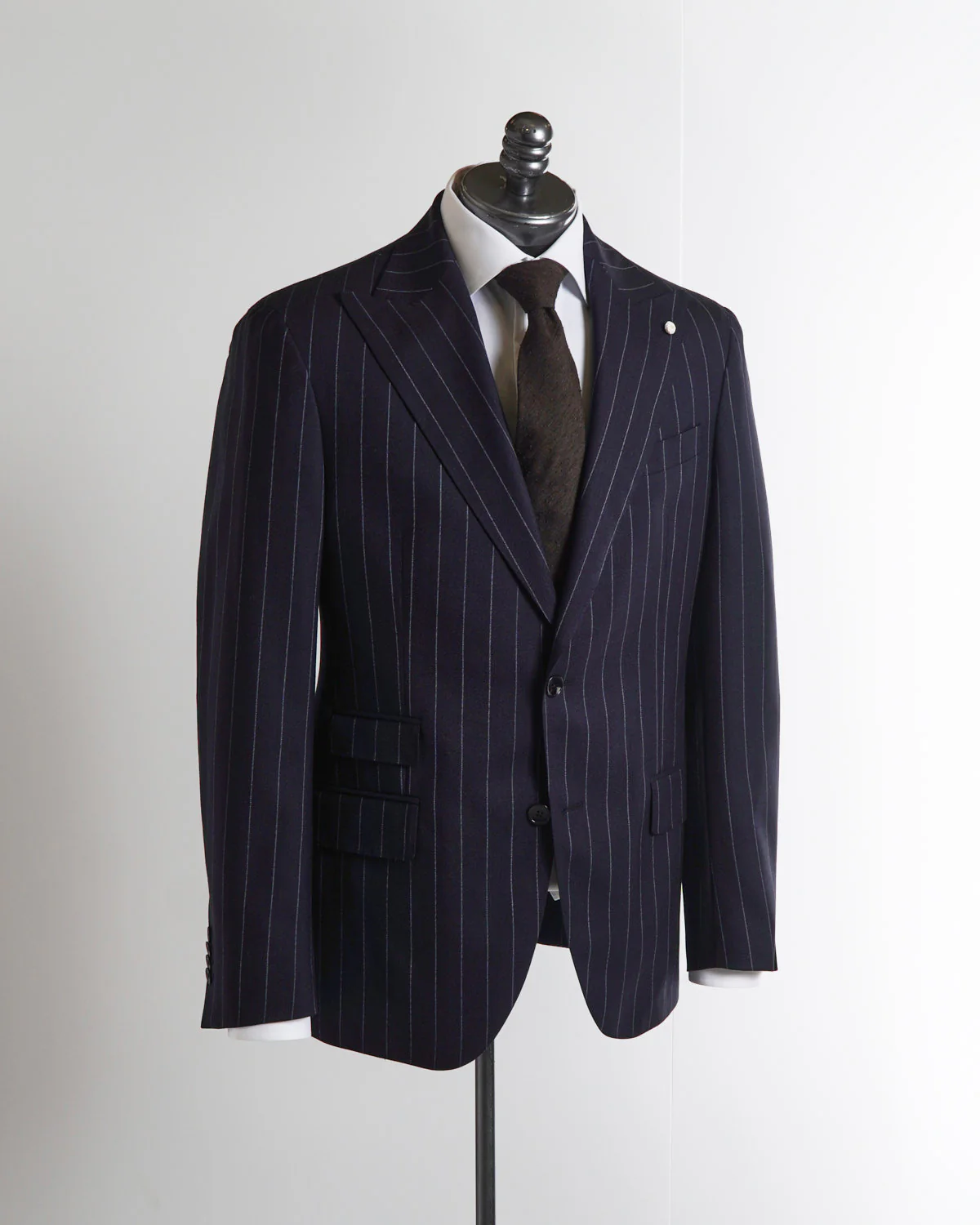 Carlo Barbera Lana Viva Bold Stripe 3 Piece Suit - Image 14