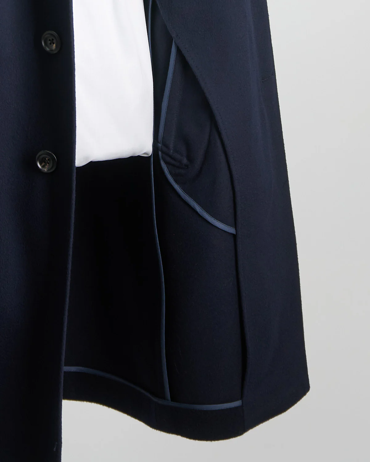 Navy Colombo Thermo Topcoat - Image 4