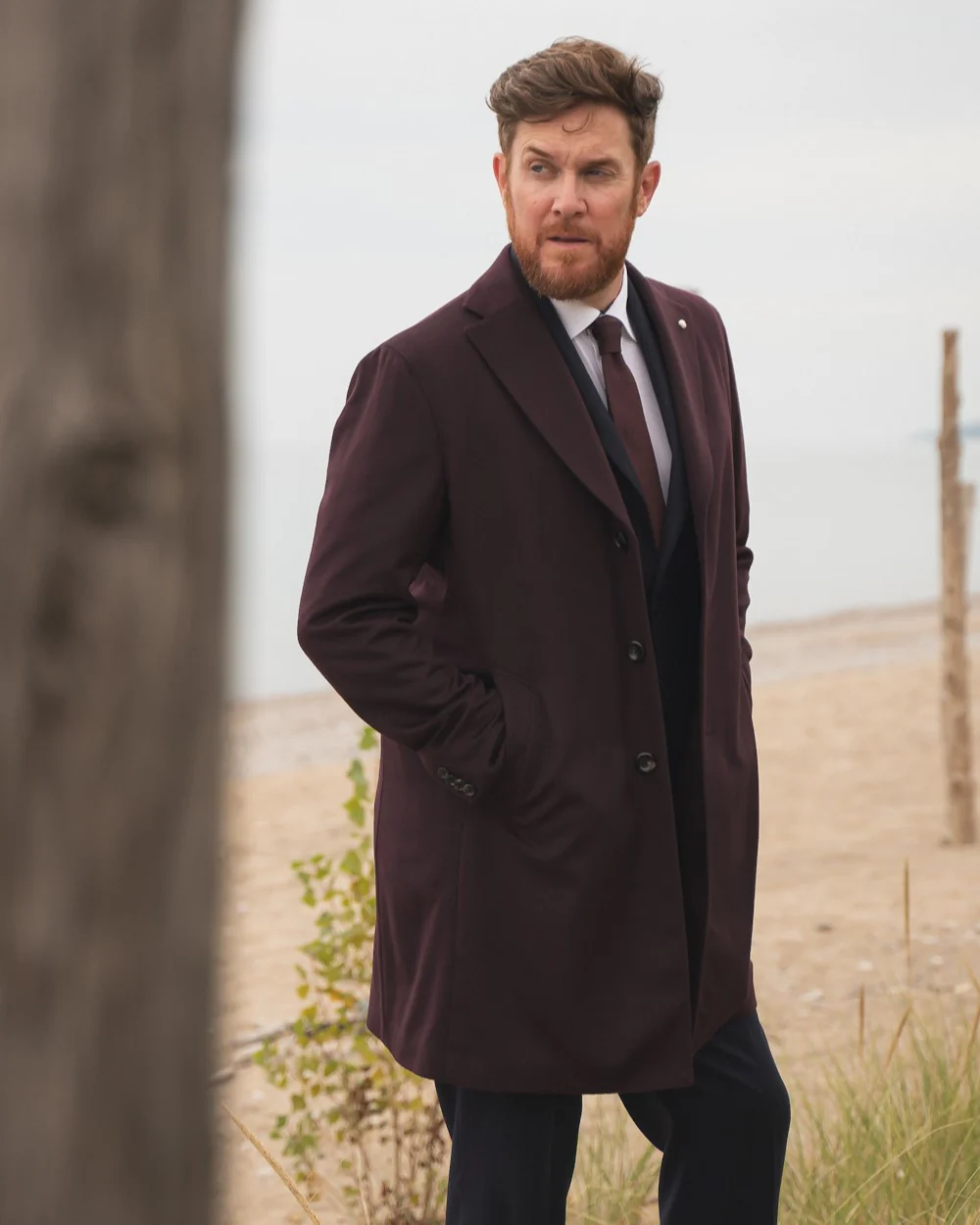 Burgundy Colombo Thermo Topcoat - Image 2