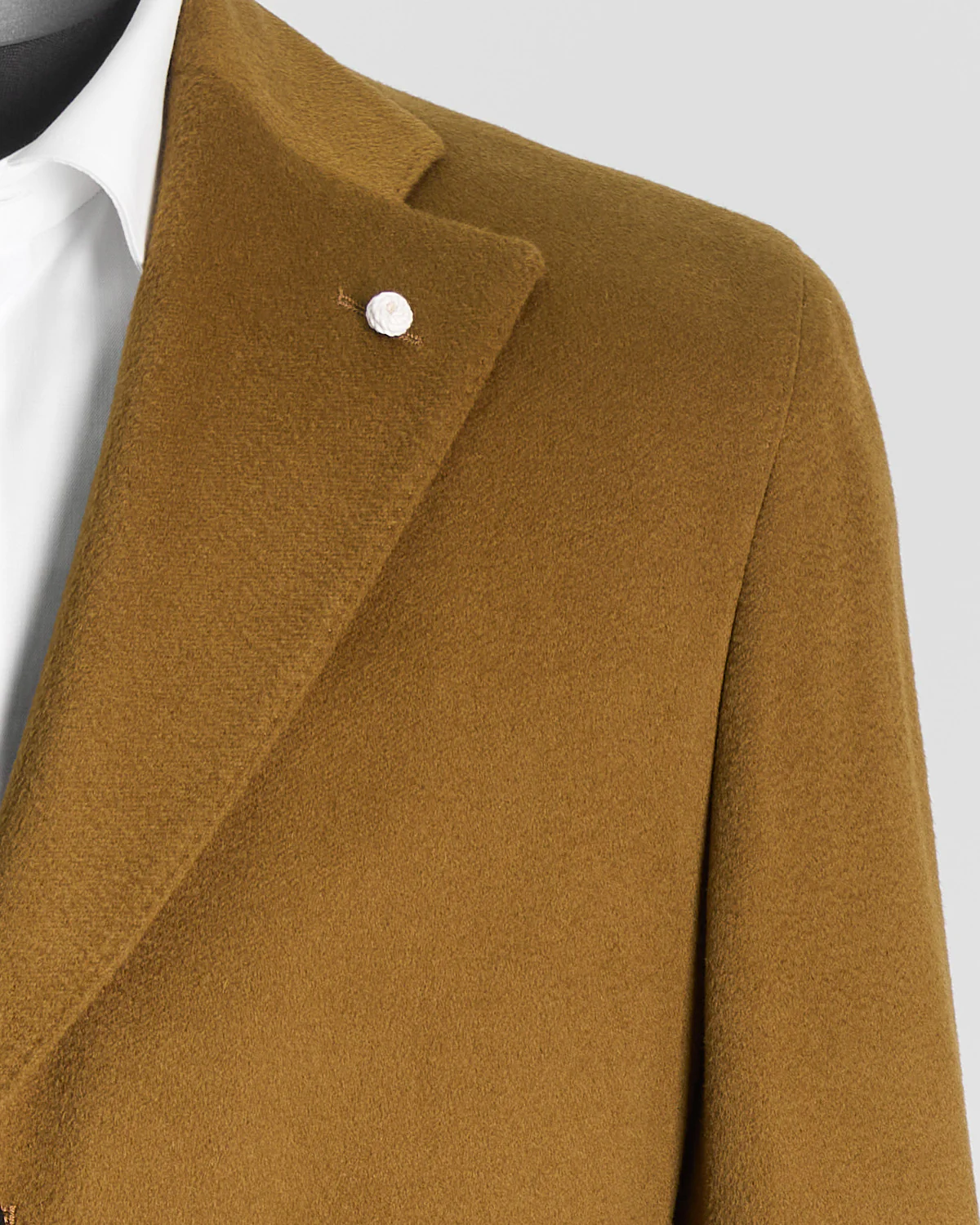 Camel Colombo Wool-Cashmere Topcoat - Image 3