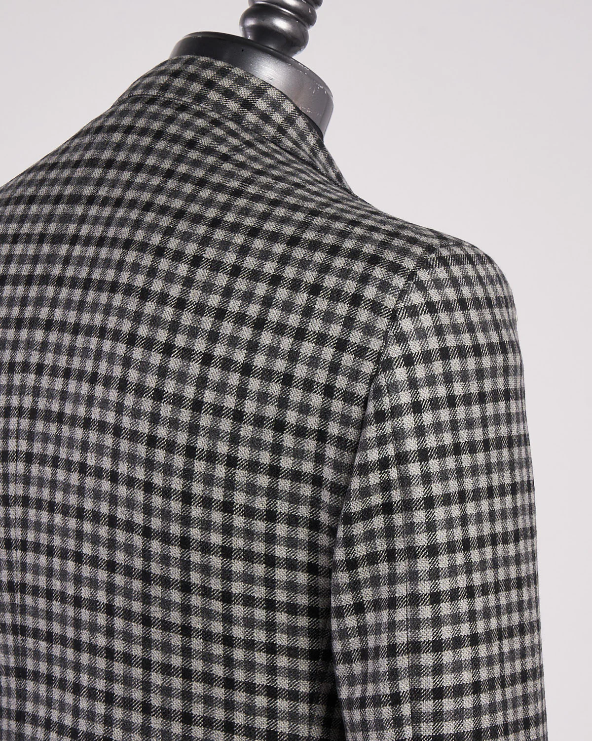 Flannel Gingham Wool Sport Jacket - Image 3