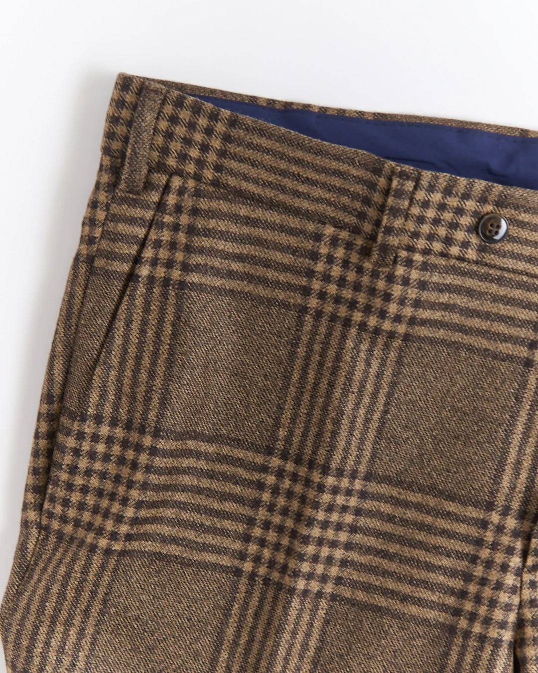 Camel Wool Glencheck Suit - Image 14