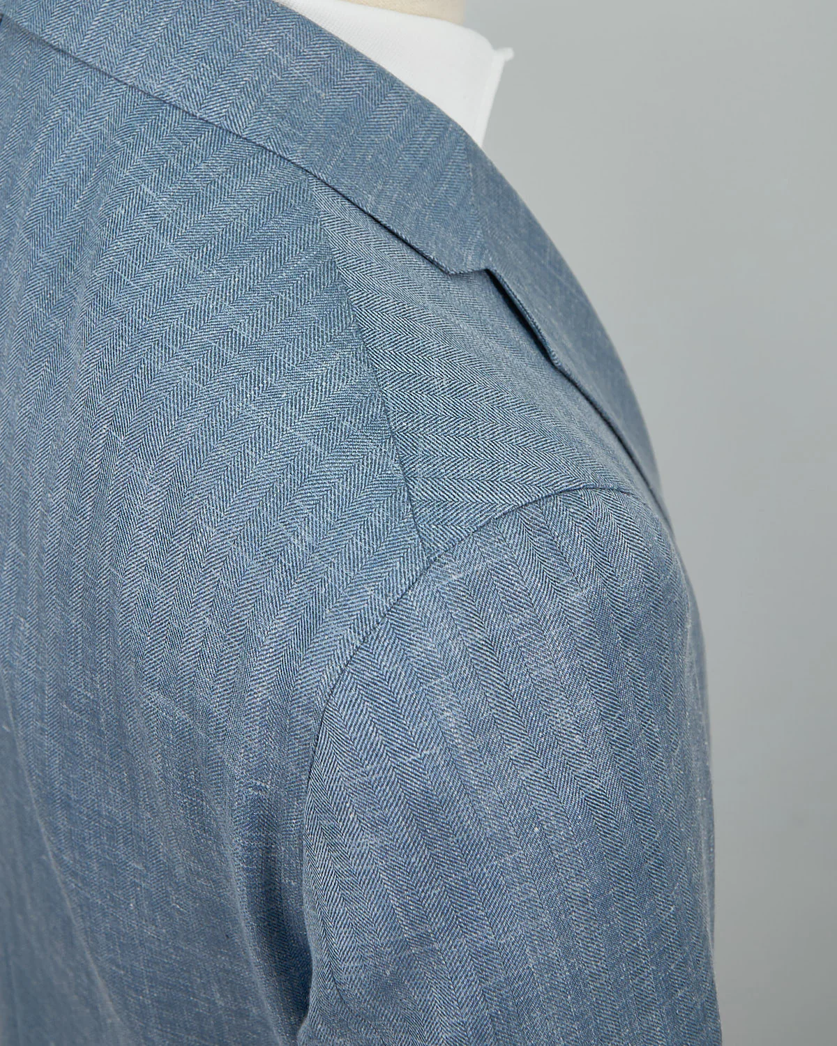 Loro Piana Summertime Tonal Herringbone Jacket - Image 6
